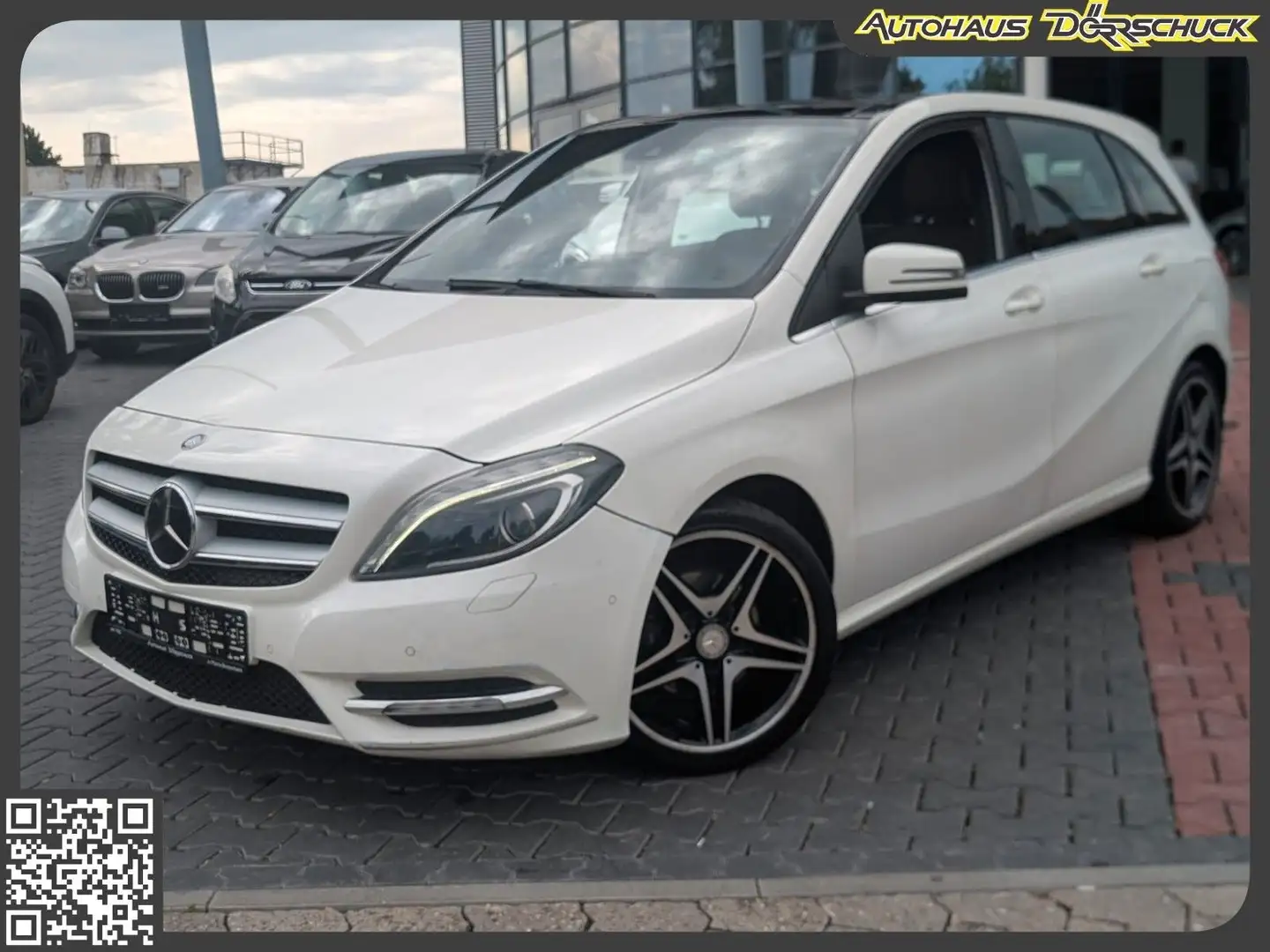 Mercedes-Benz B 180 d Schiebedach. Bi-Xenon. Comand. ab 149€ Wit - 1