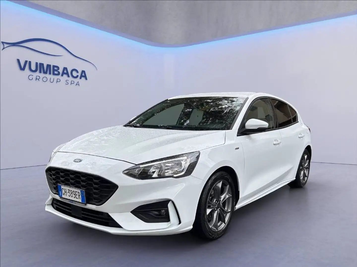 Ford Focus 1.0 ecoboost h ST-Line s&s 125cv my20.75 Wit - 1