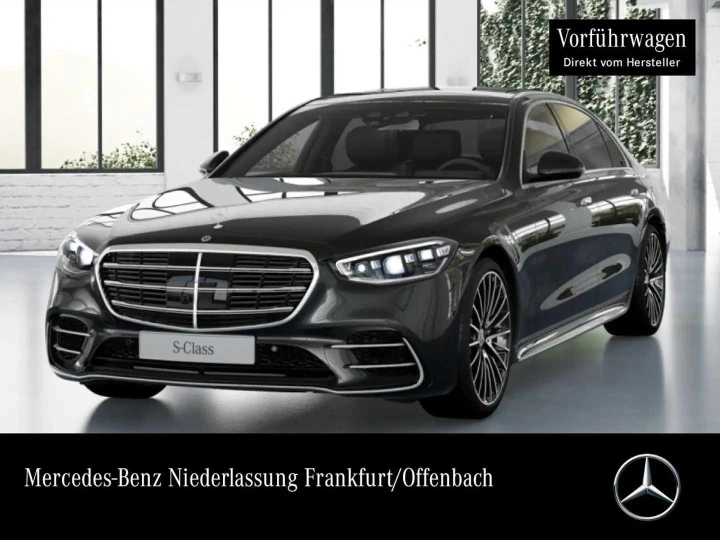 Mercedes-Benz S 600 S 580 L 4M AMG+PANO+360+DIGITAL-L+BURMESTER3D+21" Grau - 1