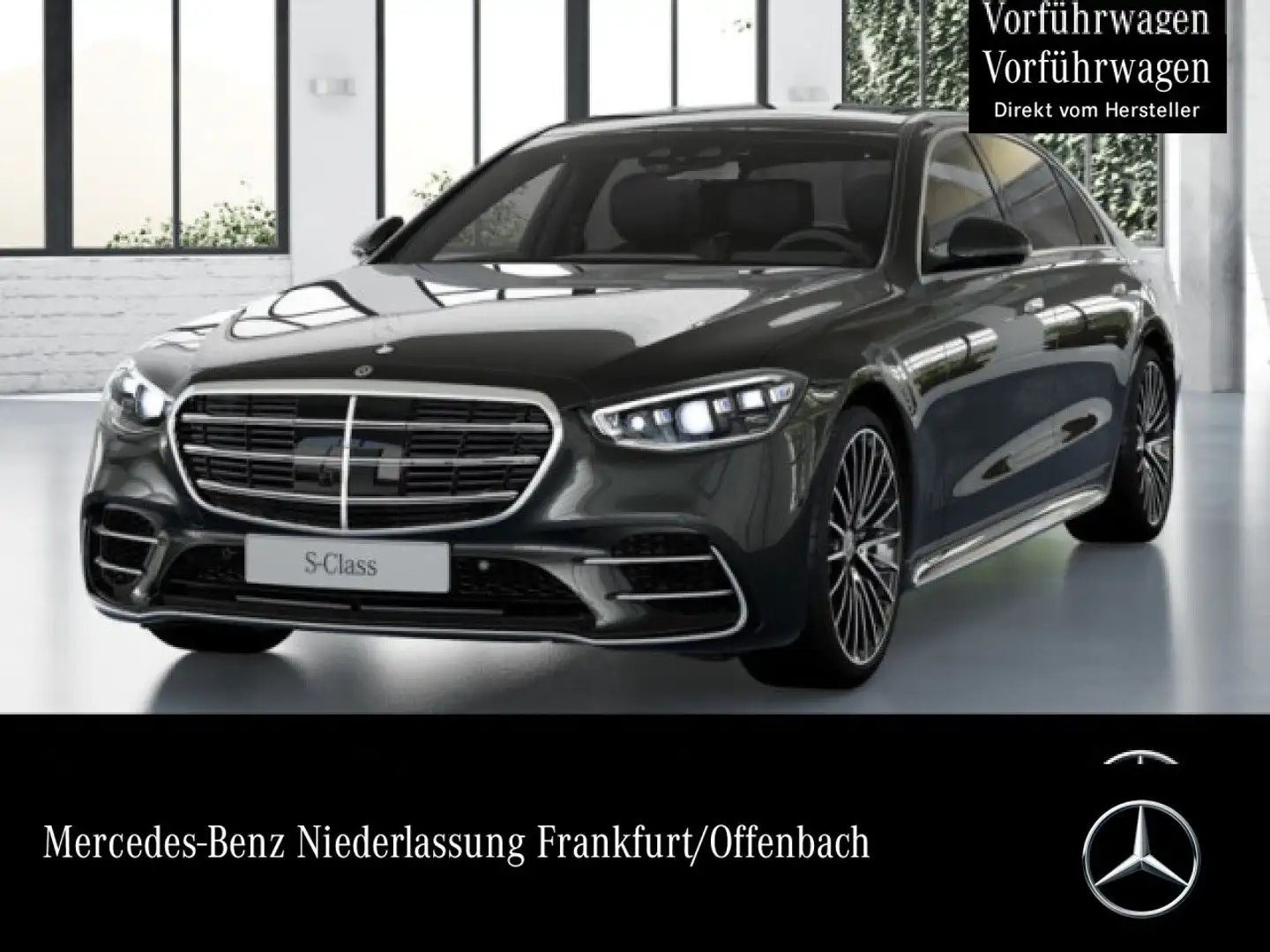Mercedes-Benz S 600 S 580 L 4M AMG+PANO+360+DIGITAL-L+BURMESTER3D+21" Grau - 1