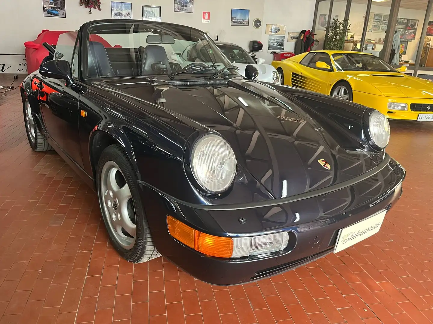Porsche 964 911 Cabrio 3.6 Carrera 2 Blauw - 1