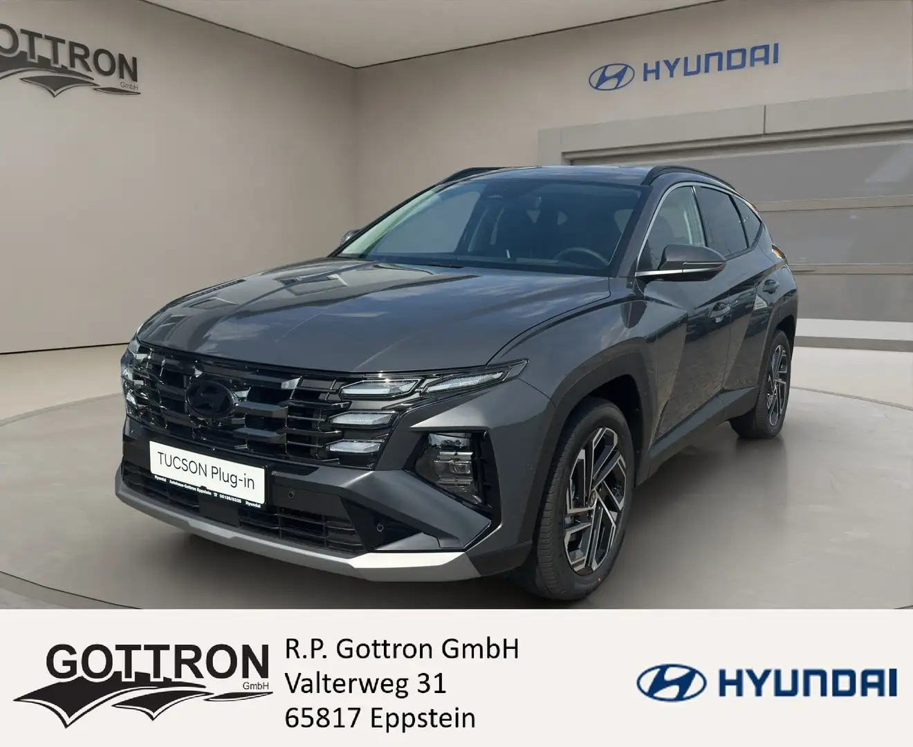 Hyundai TUCSON Prime Plug-In Hybrid 4WD inkl. Assistenz-Paket Gris - 1
