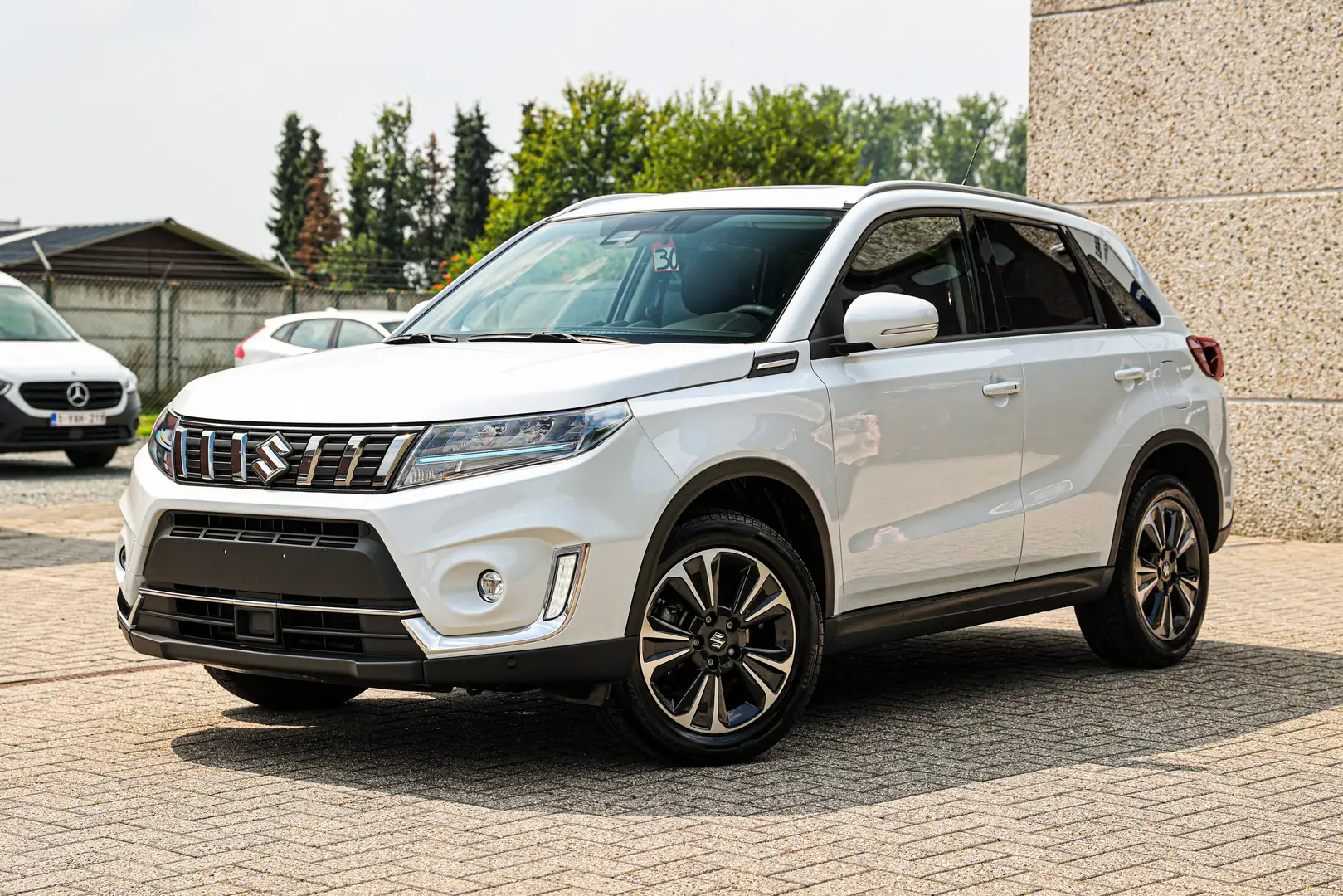 Suzuki Vitara PANO-DAK*AUTOMAAT*ACHTERRUITRIJCAMERA*NAVIGATIE* Blanc - 1