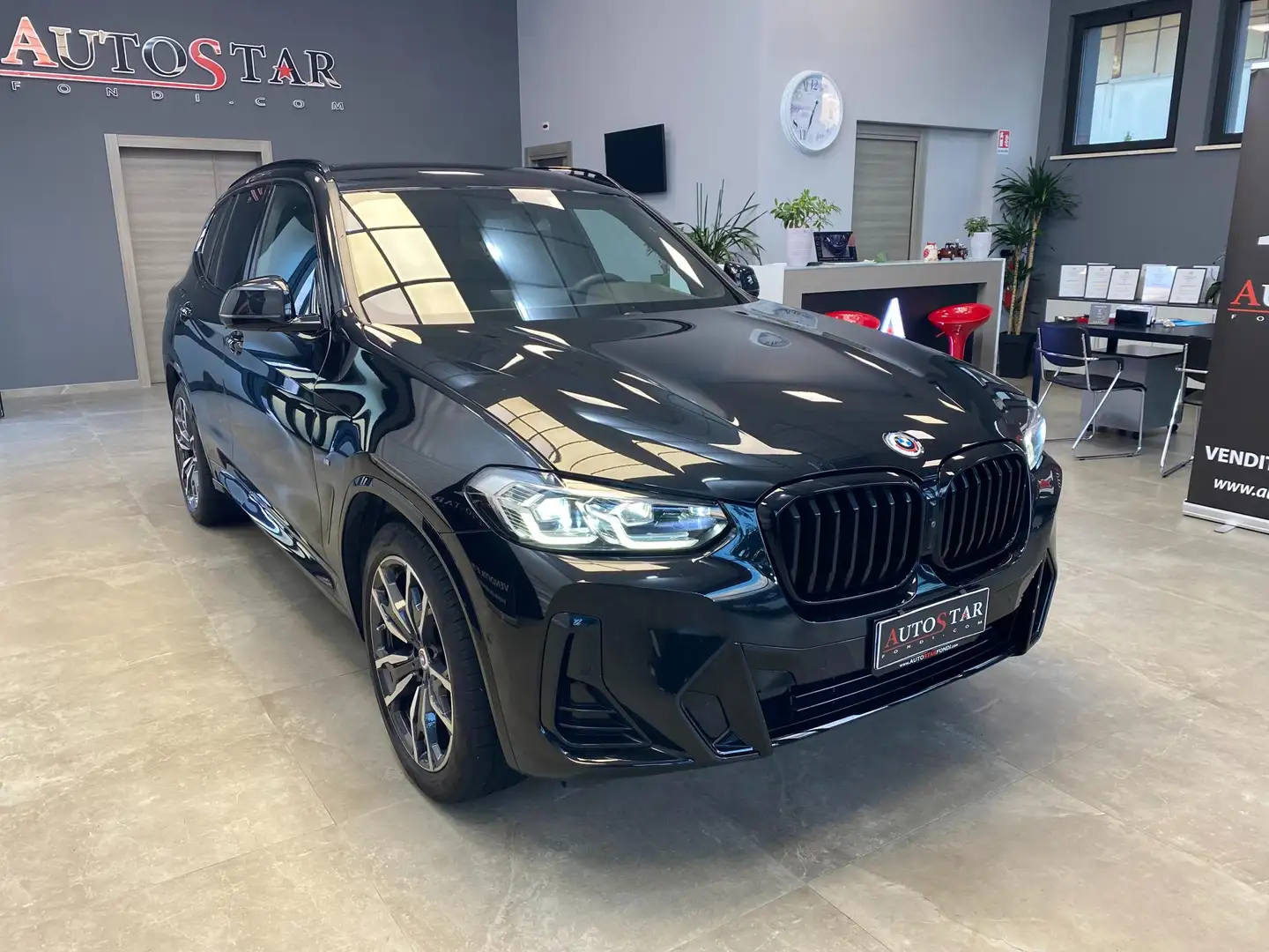 BMW X3 xdrive20d mhev 48V Msport auto Negro - 2