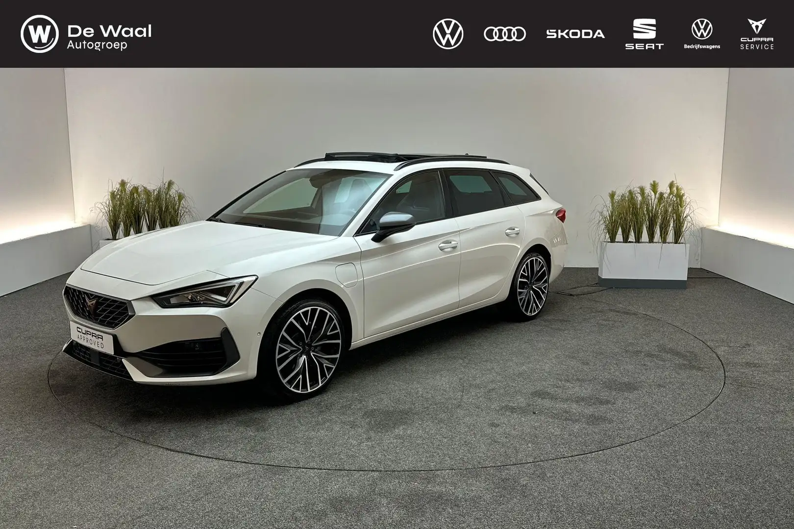 CUPRA Leon Sportstourer 1.4 245pk DSG e-Hybrid VZ Performance Blanc - 1