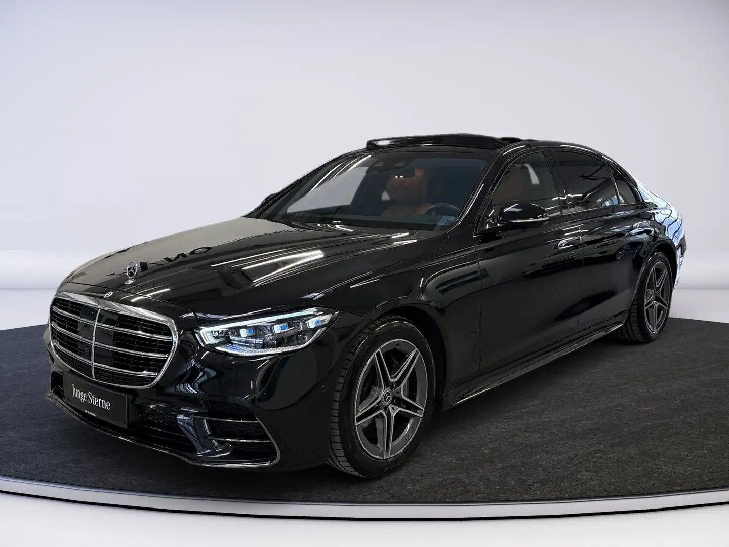 Mercedes-Benz S 580 e 4M LANG AMG LINE AIRMATIC PANO SD DISTR Schwarz - 2