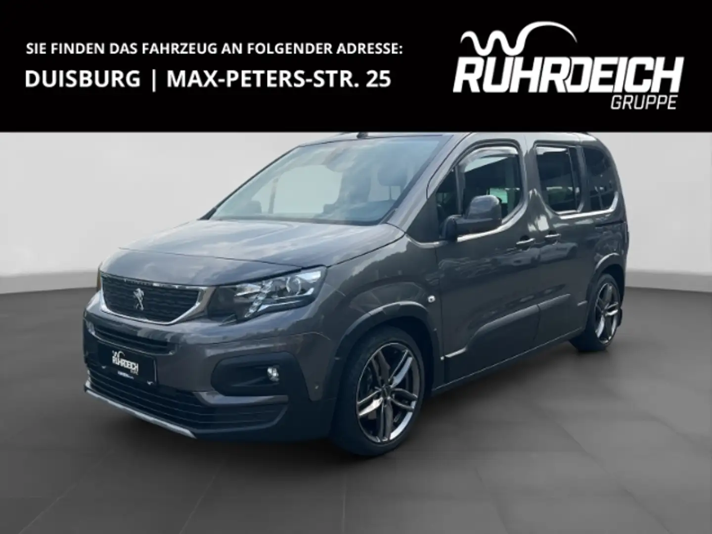 Peugeot Rifter Allure L1 1.2 PureTech 110 CARPLAY+CAM+PDC v/h+SIT Gris - 1