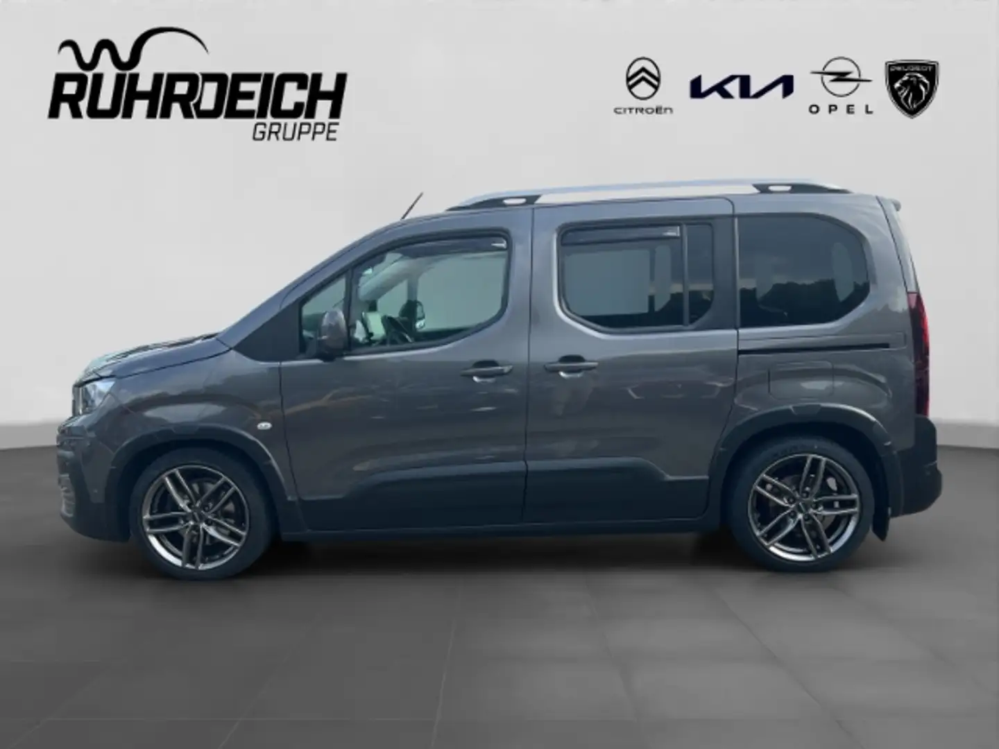 Peugeot Rifter Allure L1 1.2 PureTech 110 CARPLAY+CAM+PDC v/h+SIT Gris - 2
