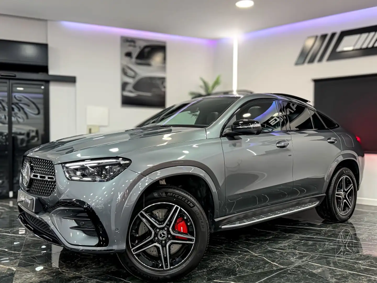 Mercedes-Benz GLE 350 Coupé 350de 4Matic Aut. Gris - 1