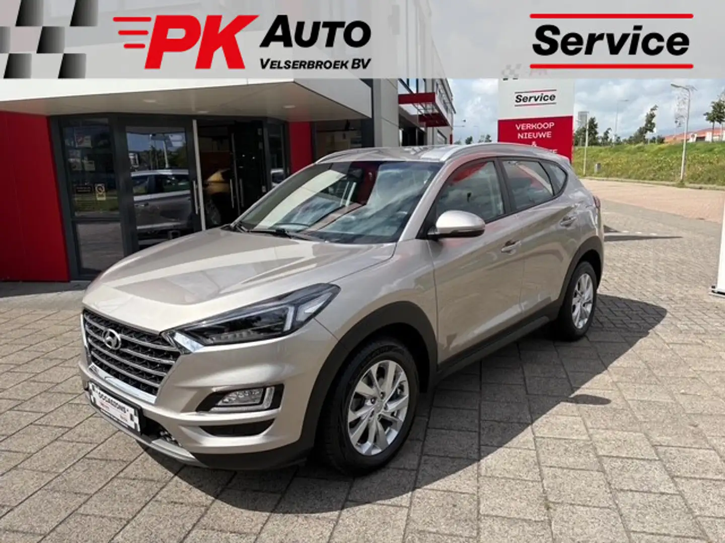 Hyundai TUCSON 1.6 T-GDI Comfort | Navi | Cruise | 50.887 km Deal Grijs - 1