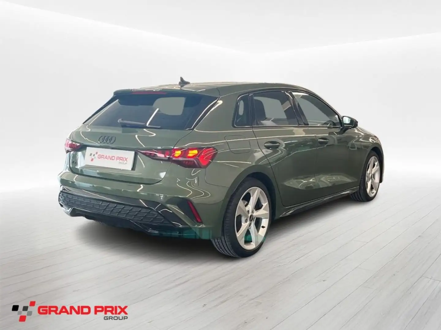 Audi A3 SPB 35 TDI S tronic S line edition Grün - 2