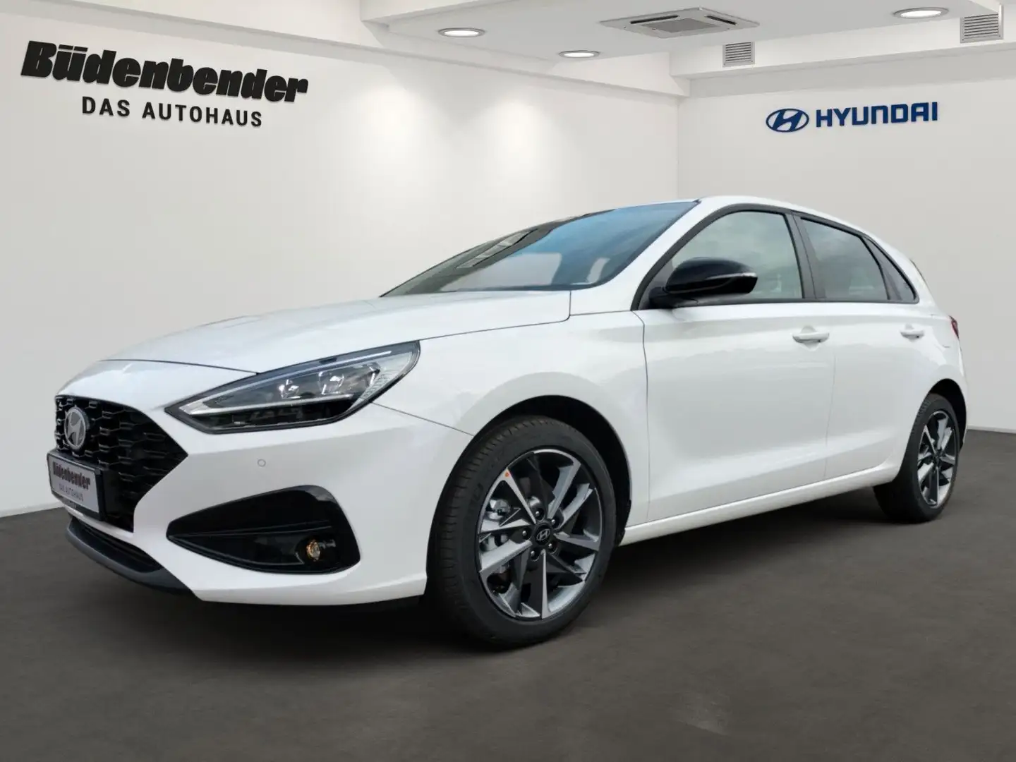 Hyundai i30 Advantage Mild-Hybrid Blanc - 1