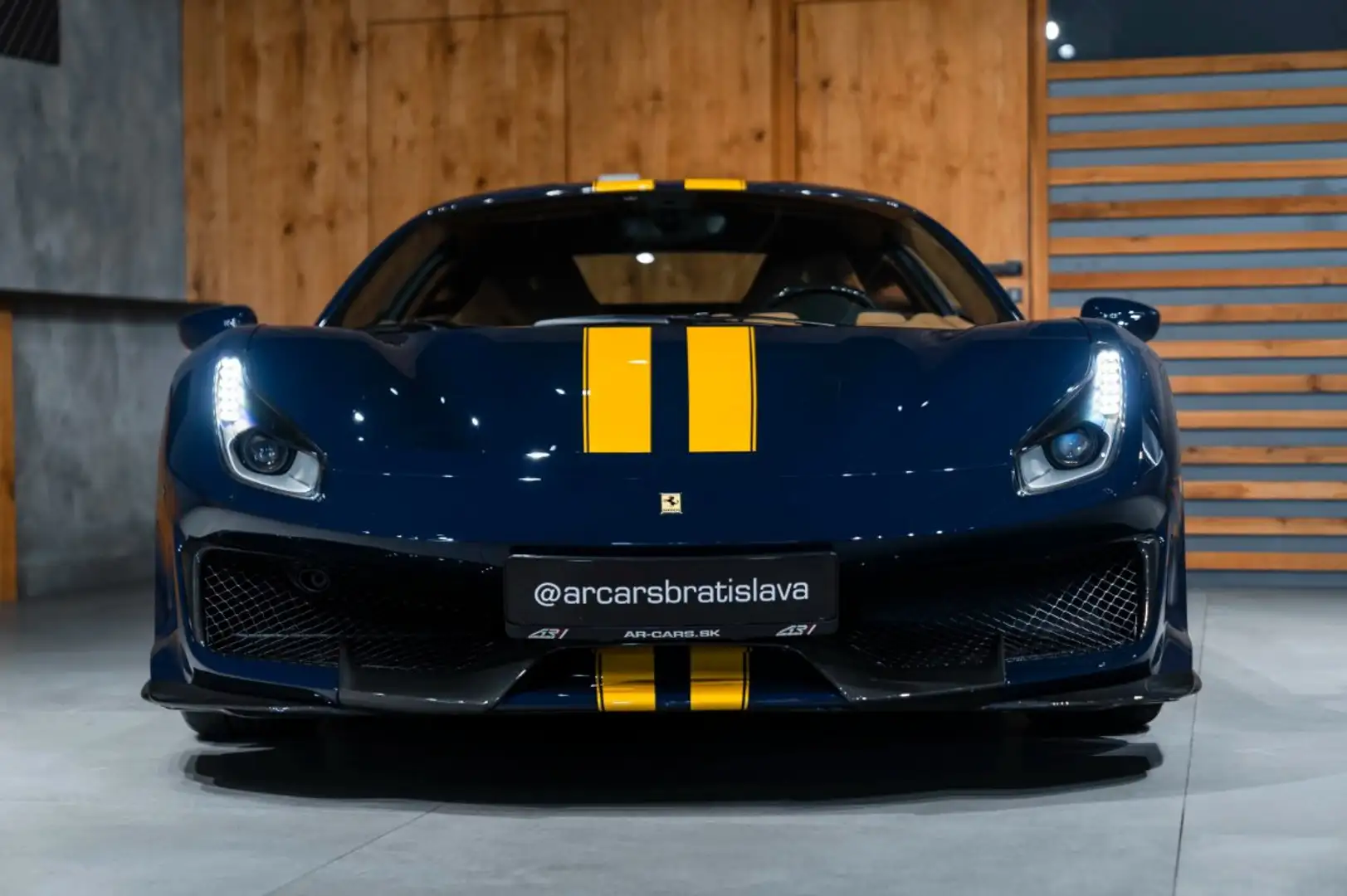 Ferrari 488 Pista 3.9 T V8 720 ch - Carbone - Lift Синій - 2