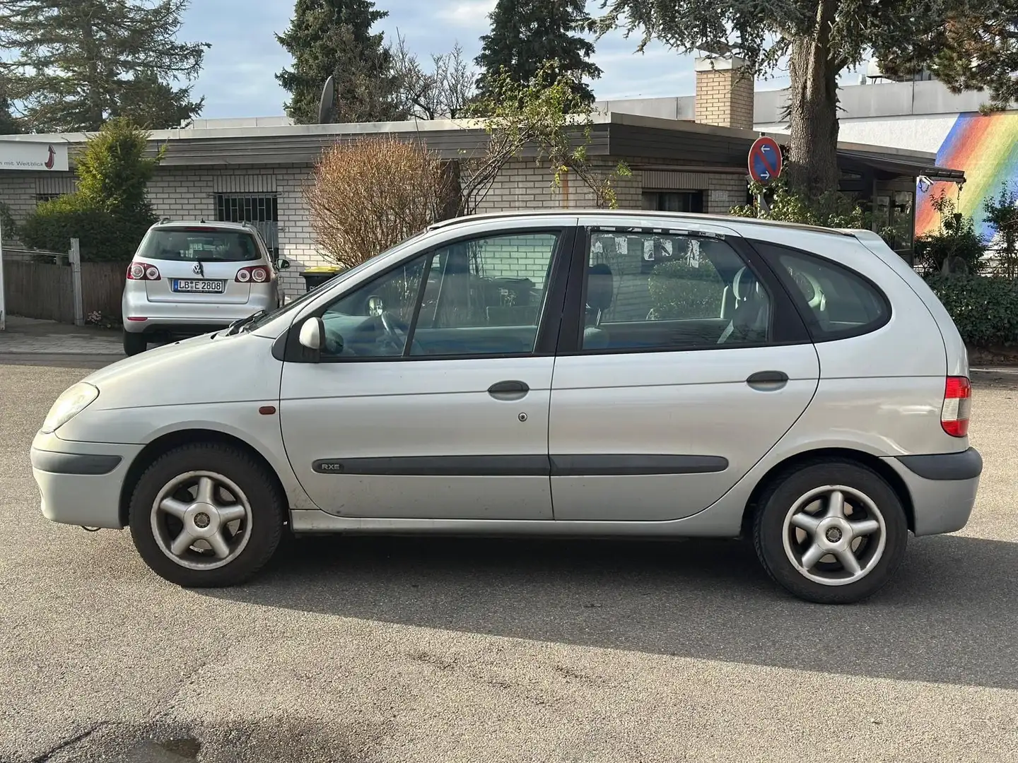 Renault Scenic RXE 1.6 16V Automatik Klima KEIN TÜV Srebrny - 2