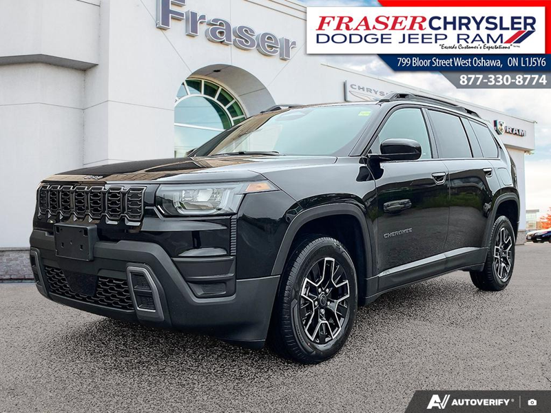 Black 2026 Jeep Cherokee SUV / Crossover Four-Wheel Drive Automatic