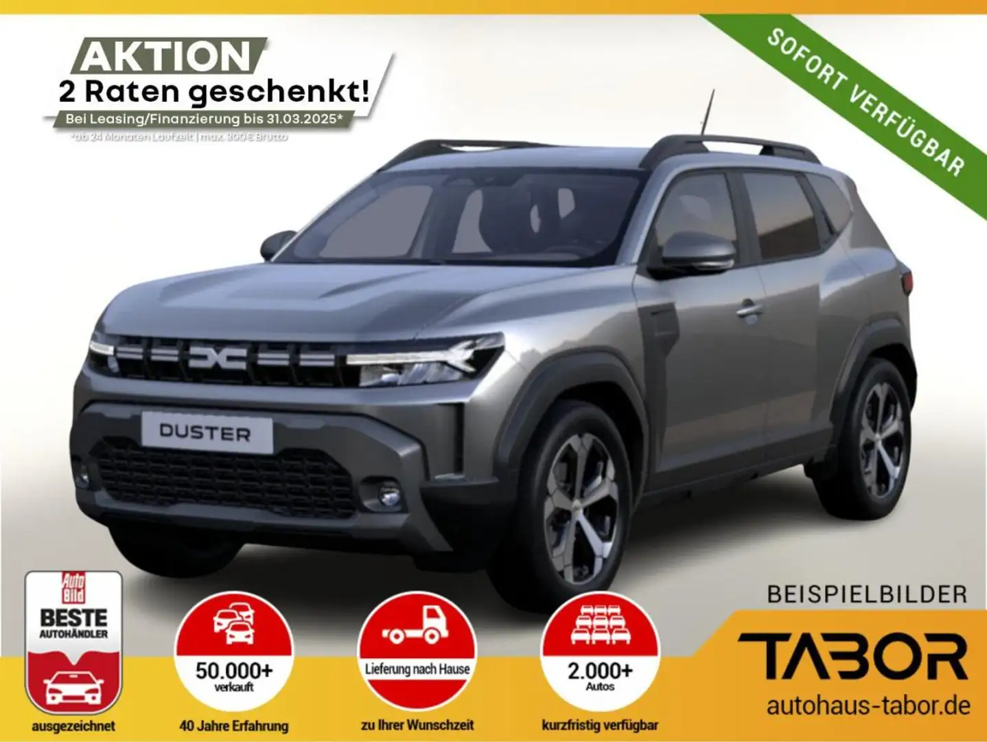 Dacia Duster Journey ECO-G 100 Kam PDC vo/hi PDC Nav Grau - 2