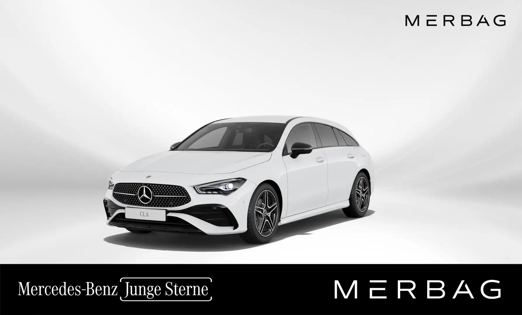 Mercedes-Benz CLA 180 d Shooting Brake ÖE AMG Line Weiß - 1