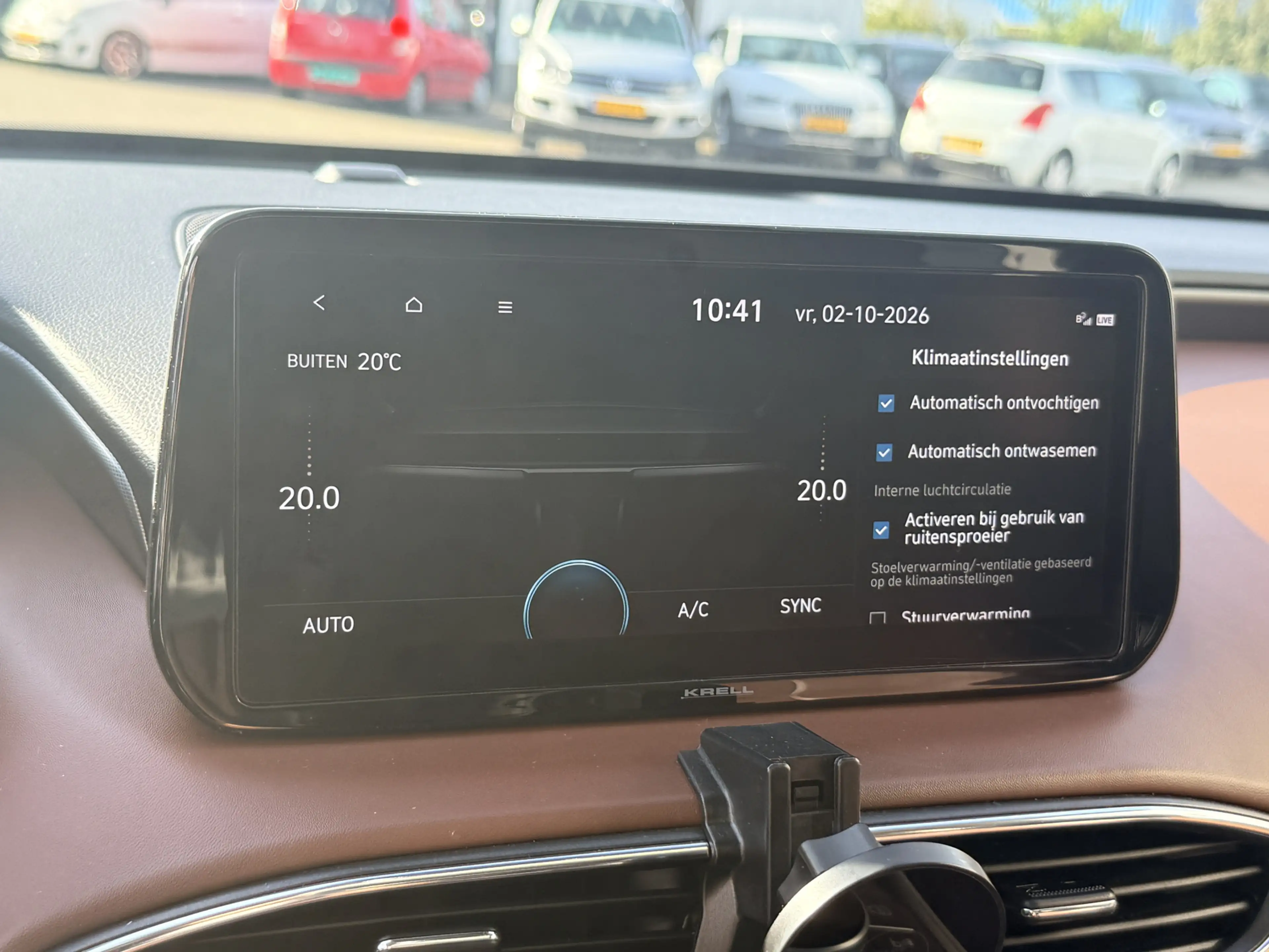 Hyundai SANTA FE 1.6 T-GDI HEV Premium Sky 7p. | LED | Leder | Stoe — photo 46