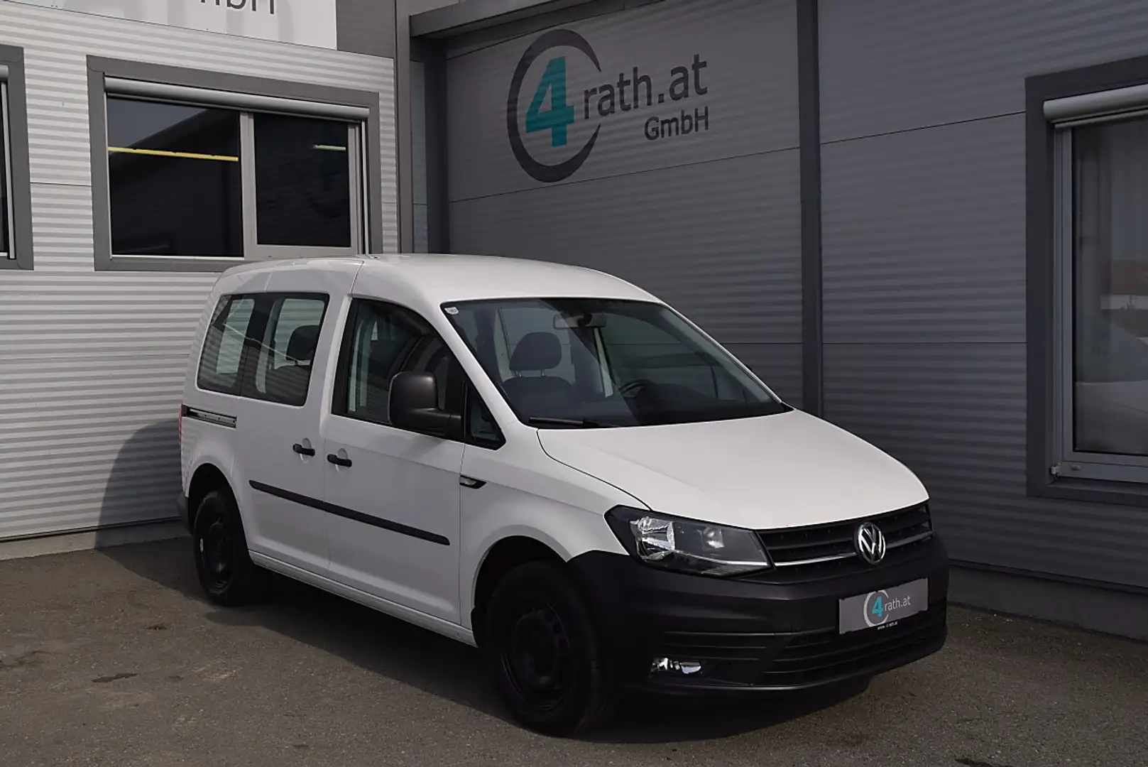 Volkswagen Caddy Kombi 2,0 TDI NAVI / NETTO: 12.483 € Weiß - 1
