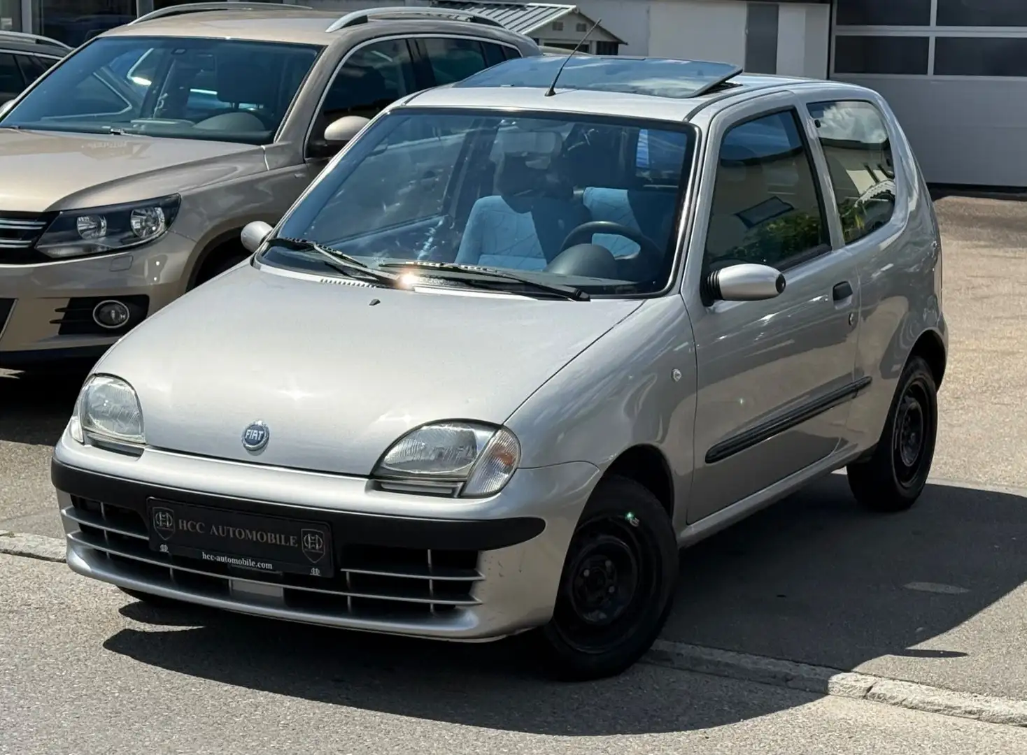 Fiat Seicento 1.1 -SERVO-TÜV bis 05/2026-1.HAND- Silber - 2