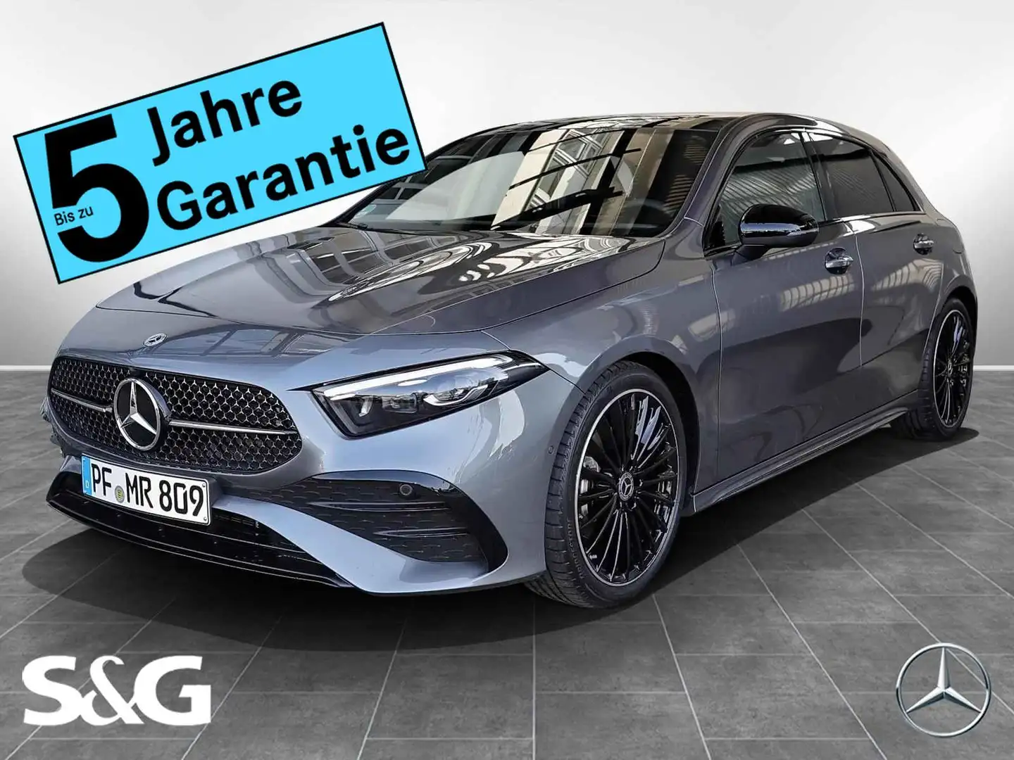 Mercedes-Benz A 200 AMG MBUX+RüKam+M-LED+Pano+Night+Smartphone Gri - 1