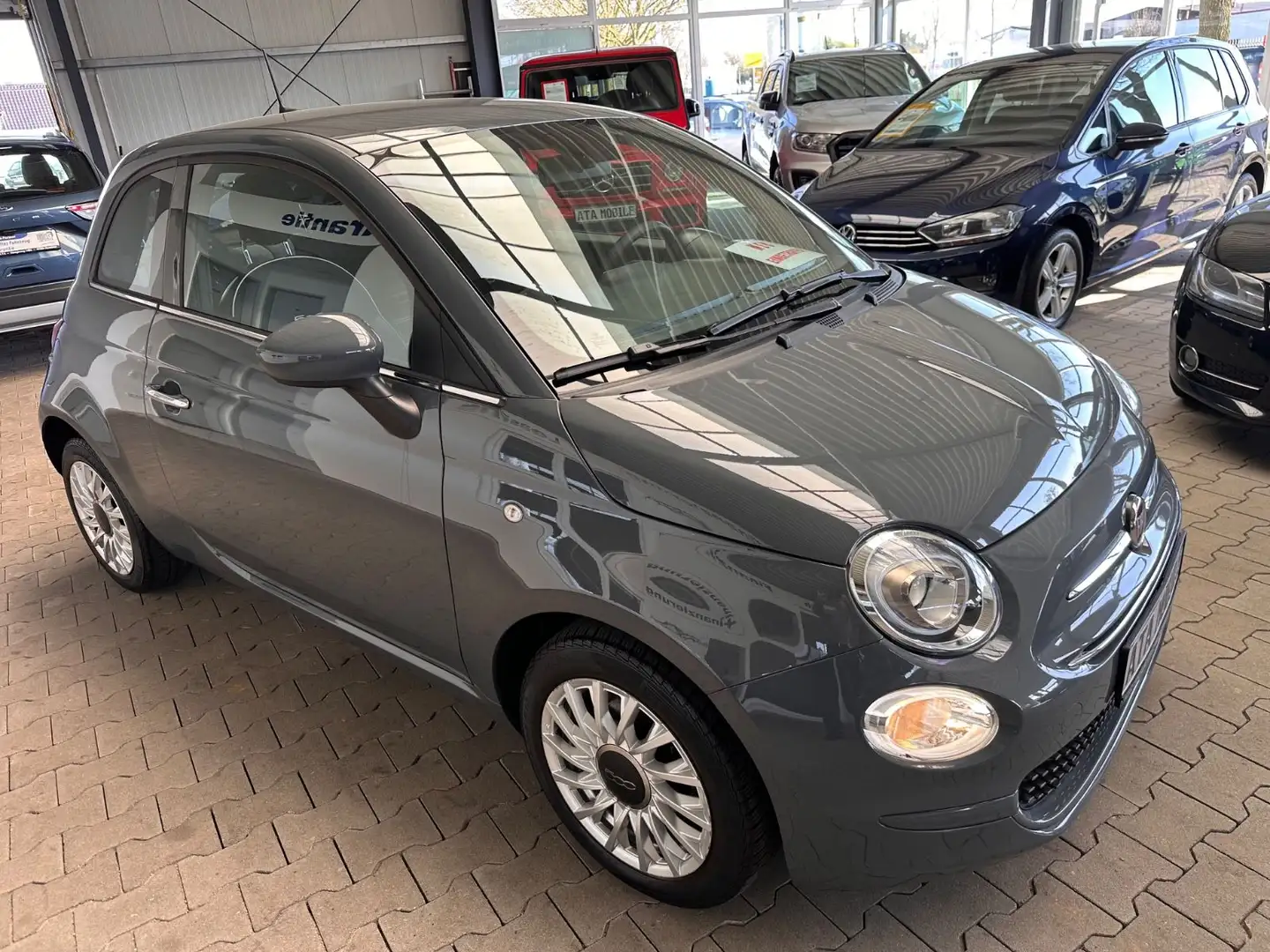 Fiat 500 KLIMA,ALU,Scheckheft,GARANTIE Grau - 1