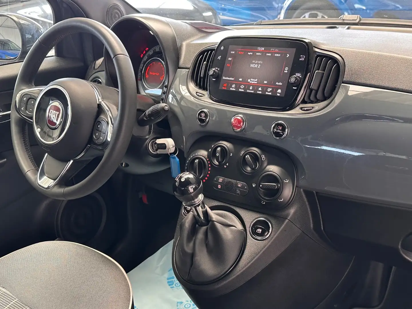 Fiat 500 KLIMA,ALU,Scheckheft,GARANTIE Grau - 2