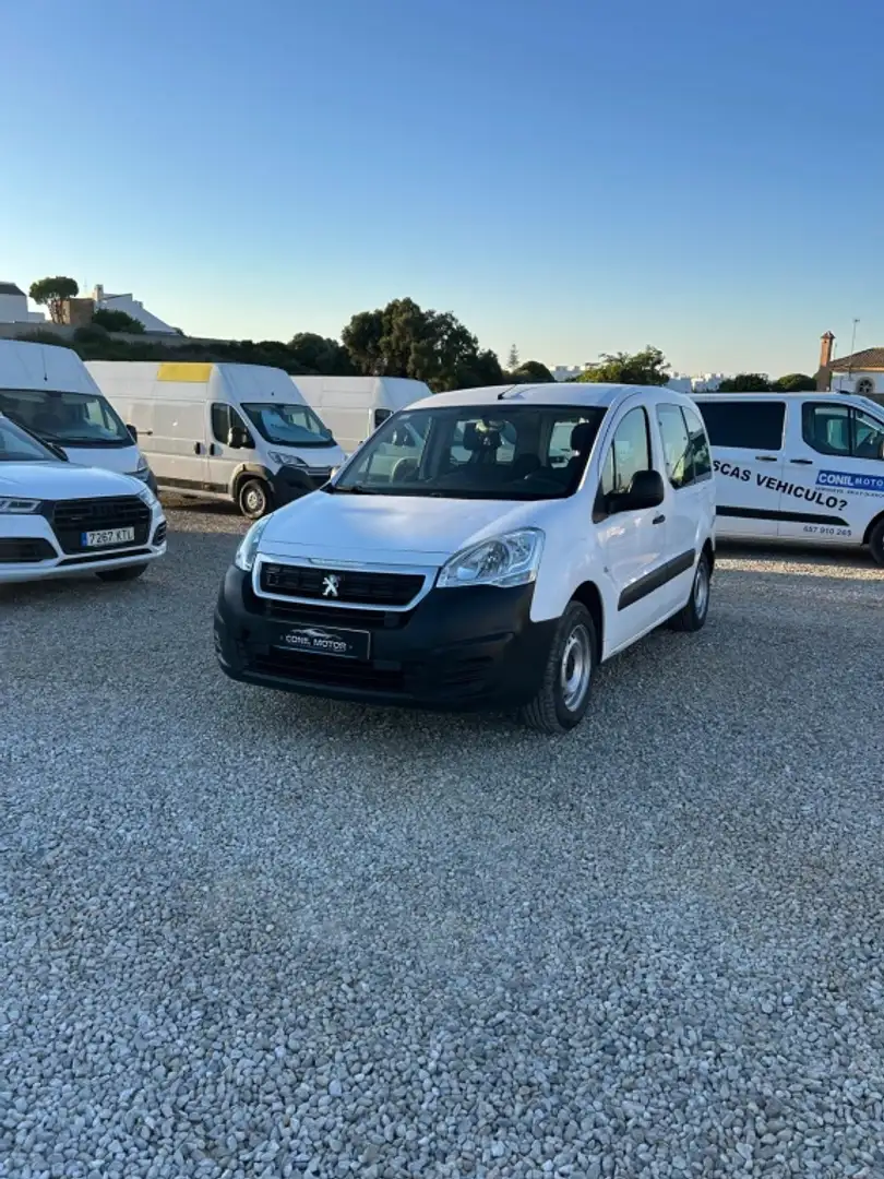 Peugeot Partner Tepee 1.6BlueHDI Access 75 Weiß - 2