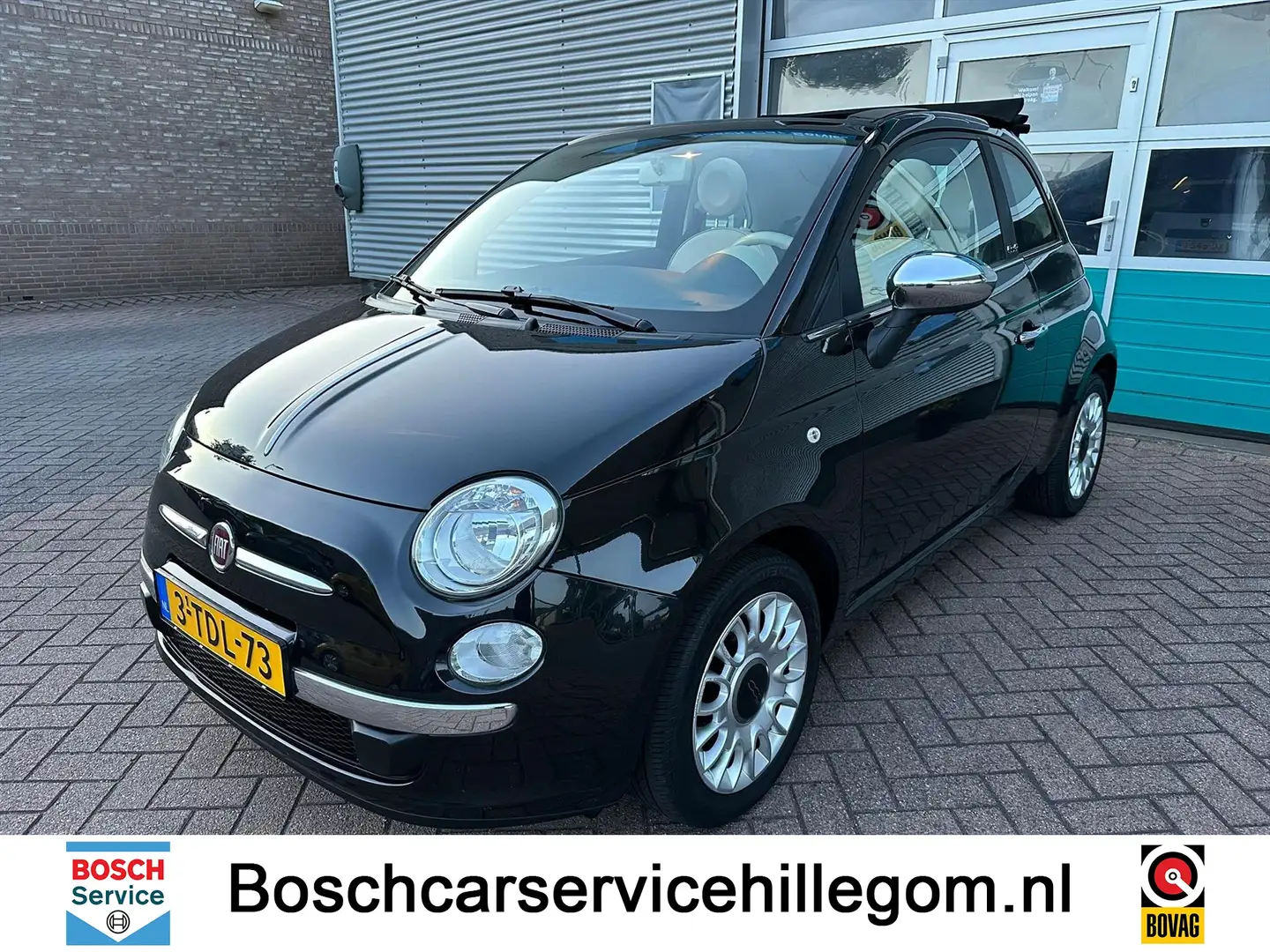 Fiat 500 1.0 65pk Twinair Lounge Black - 1