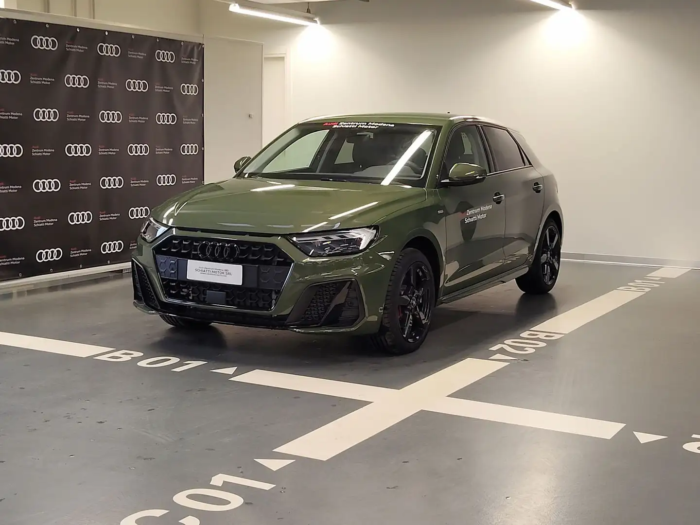 Audi A1 SPB 35 TFSI S tronic S line edition Zöld - 1