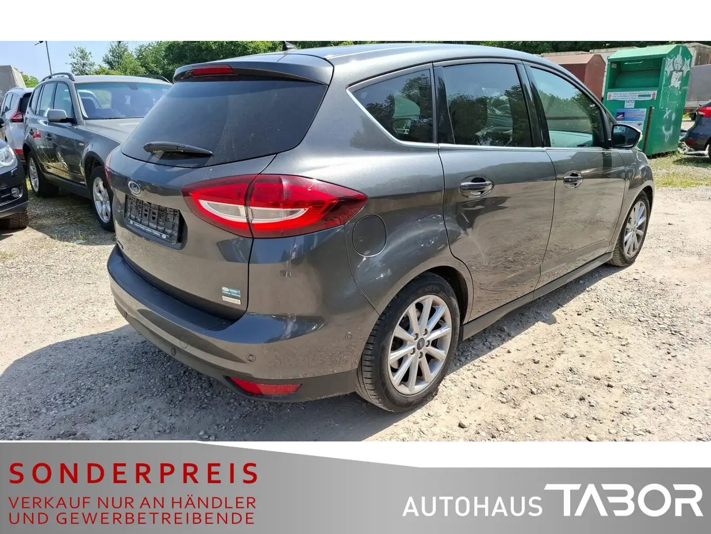 Ford C-Max 1.5 EB Aut. Titanium Navi Xen KeyFree PDC Grau - 2