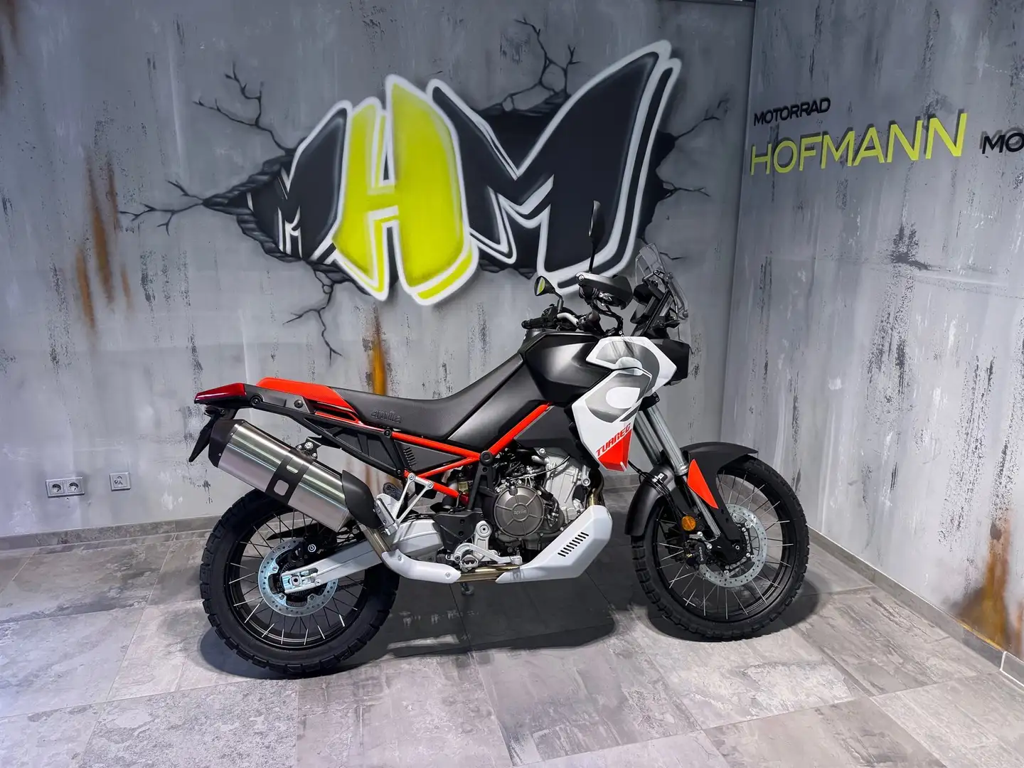 Aprilia Tuareg EX- Vorführer incl. Quickshifter Fehér - 1