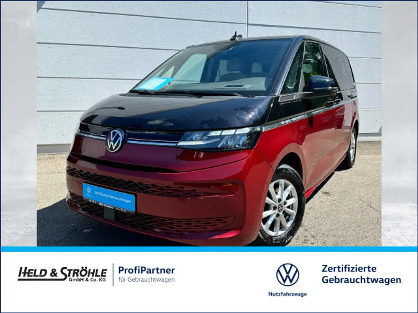 Volkswagen T7 Multivan Life 2.0 TDI DSG AHK NAV-PRO LEDER HUD Noir - 1