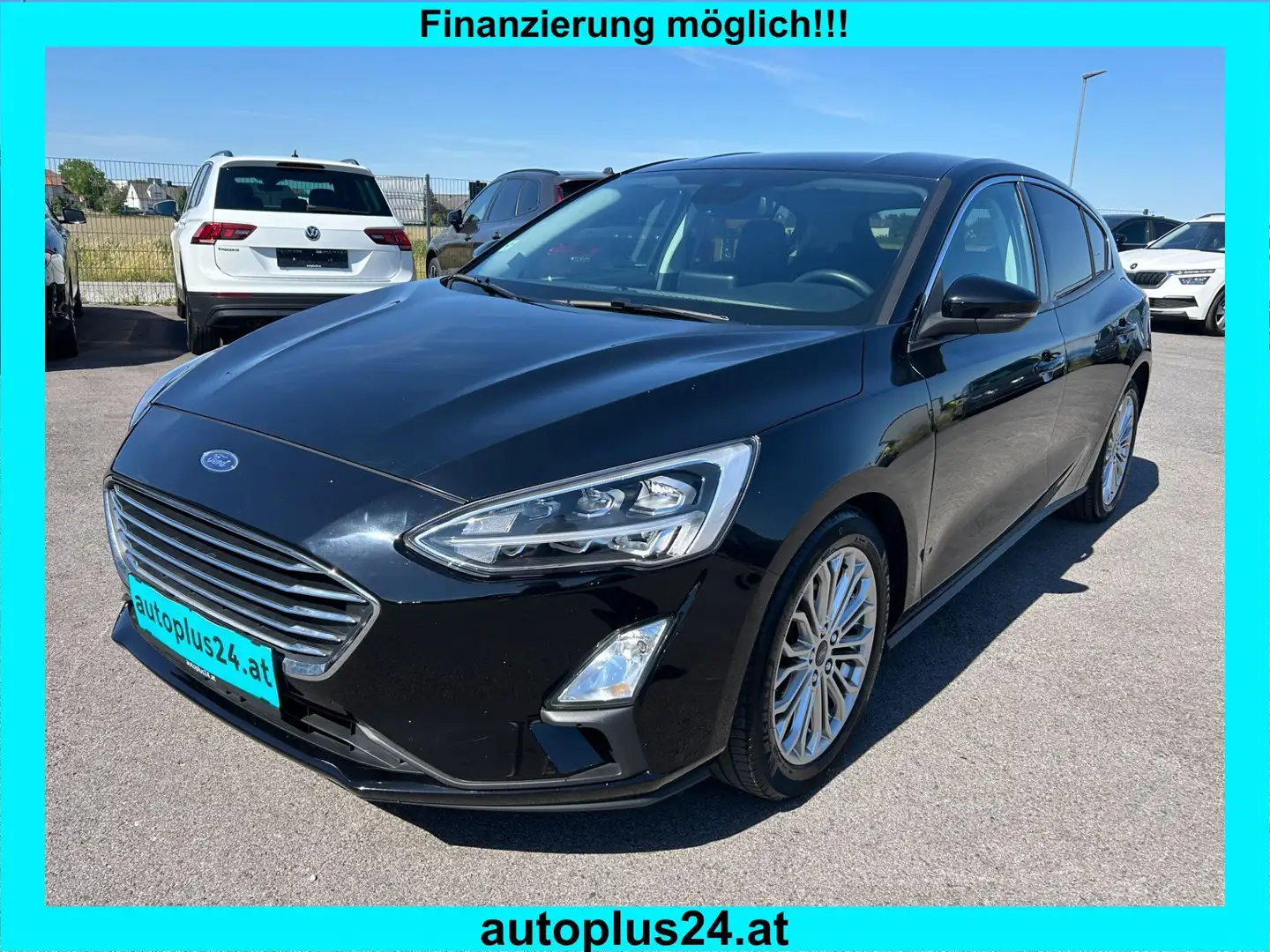 Ford Focus 1.5 EcoBlue Titanium Start/Stopp Schwarz - 1