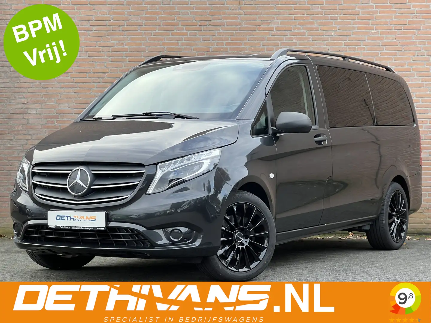 Mercedes-Benz Vito 119CDI 190PK Dubbelcabine lang / Carplay / Distron Noir - 1