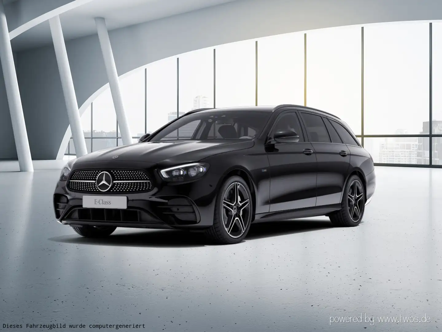 Mercedes-Benz E 300 E 300 de T-Modell  AMG Line Navi/Distronic/Styling Schwarz - 2