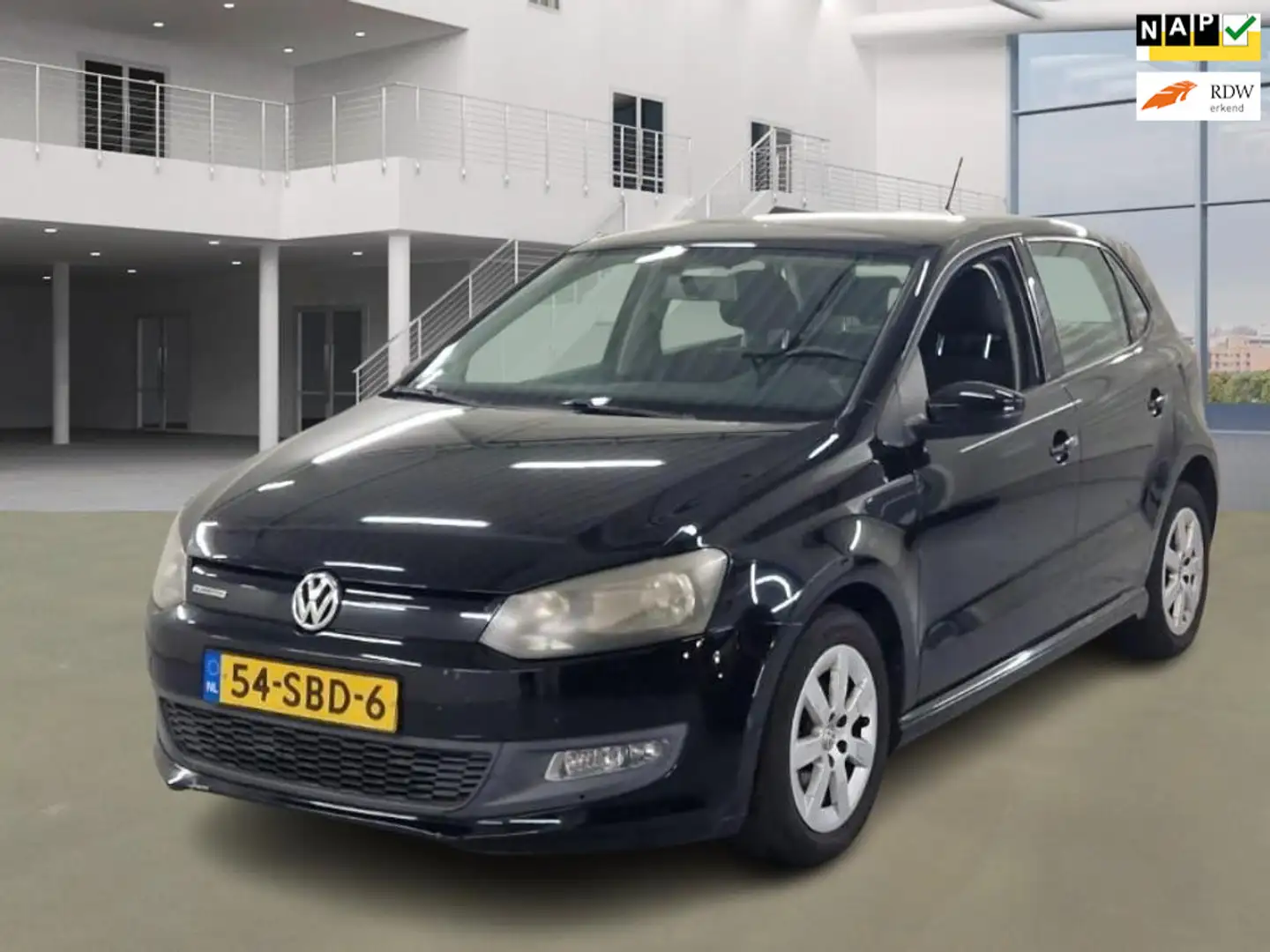 Volkswagen Polo 1.2 TDI BlueMotion Comfortline Zwart - 1