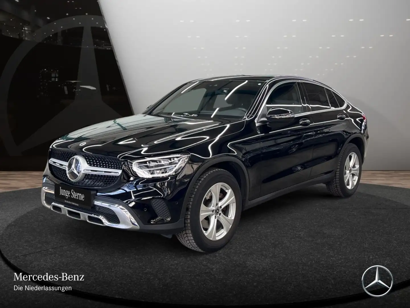 Mercedes-Benz GLC 220 d Coupé 4M LED+KAMERA+SPUR+TOTW+KEYLESS Schwarz - 2