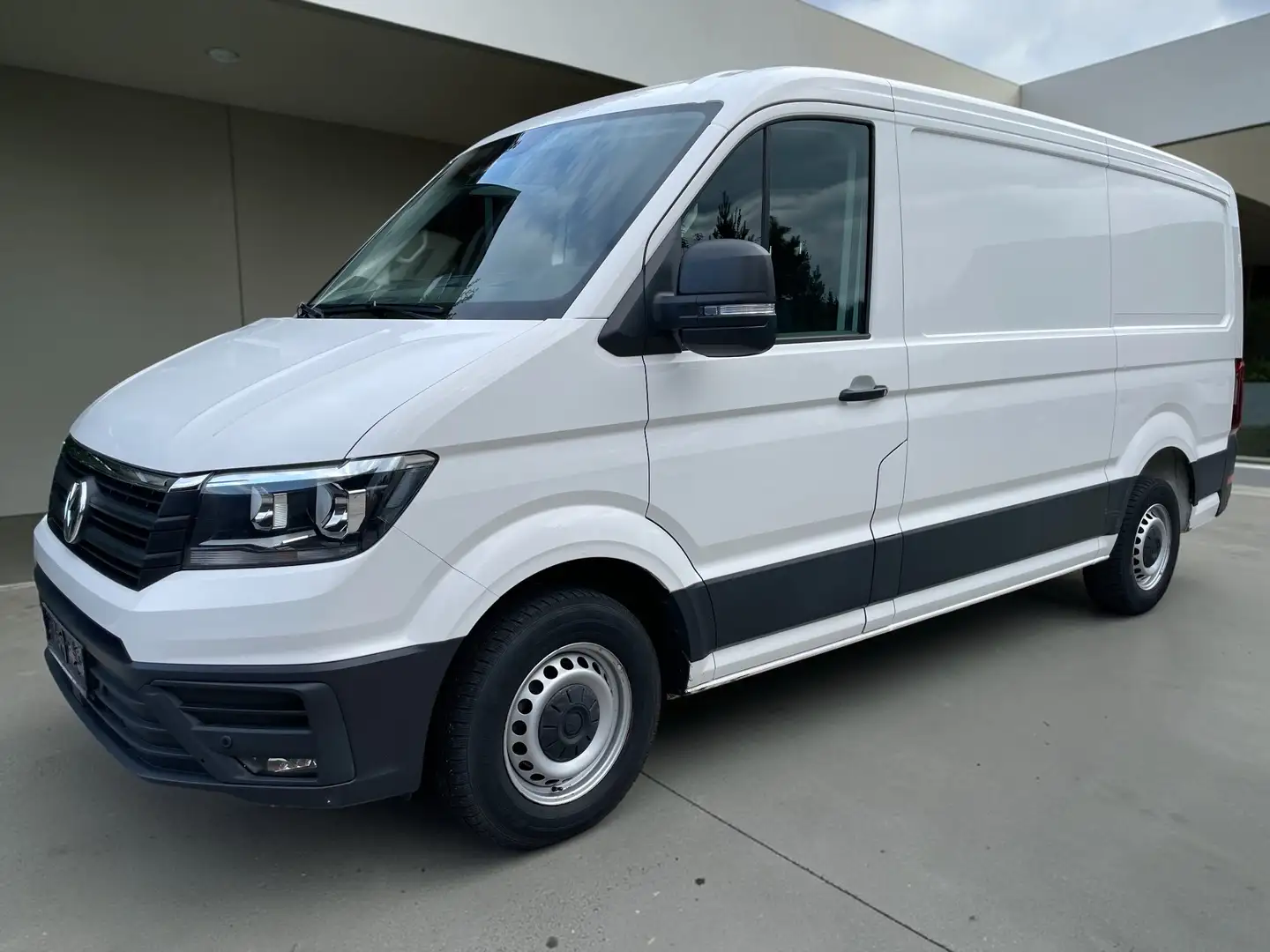 Volkswagen Crafter Crafter 30 Kasten MR L3H2 TDI AHK | Klima I PDC Weiß - 2