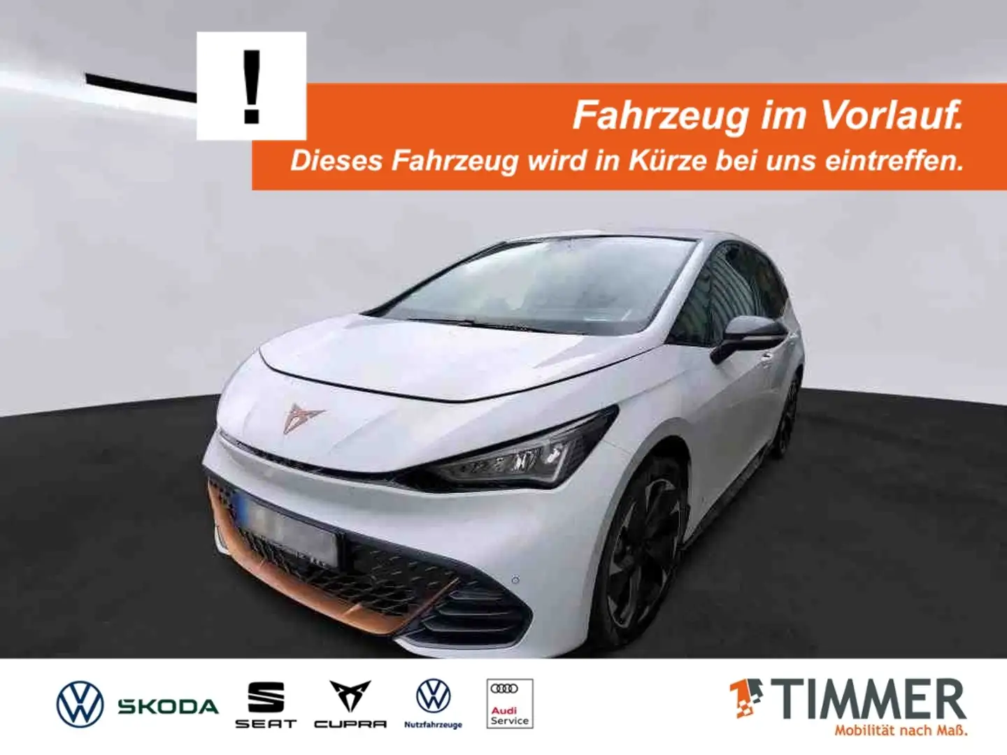 CUPRA Born 62 kWh +WÄPU +LED +ACC +RKAM +NAVI +SHZ +19" + Weiß - 1