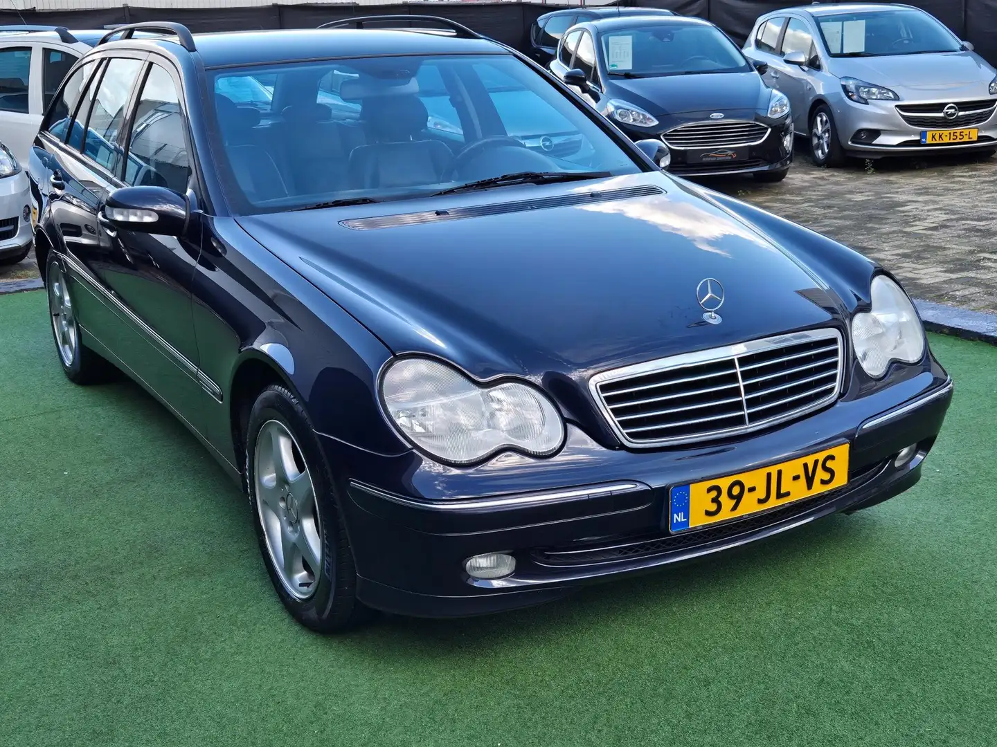 Mercedes-Benz C 180 Combi Avantgarde AUTOMAAT NAP! Blauw - 2