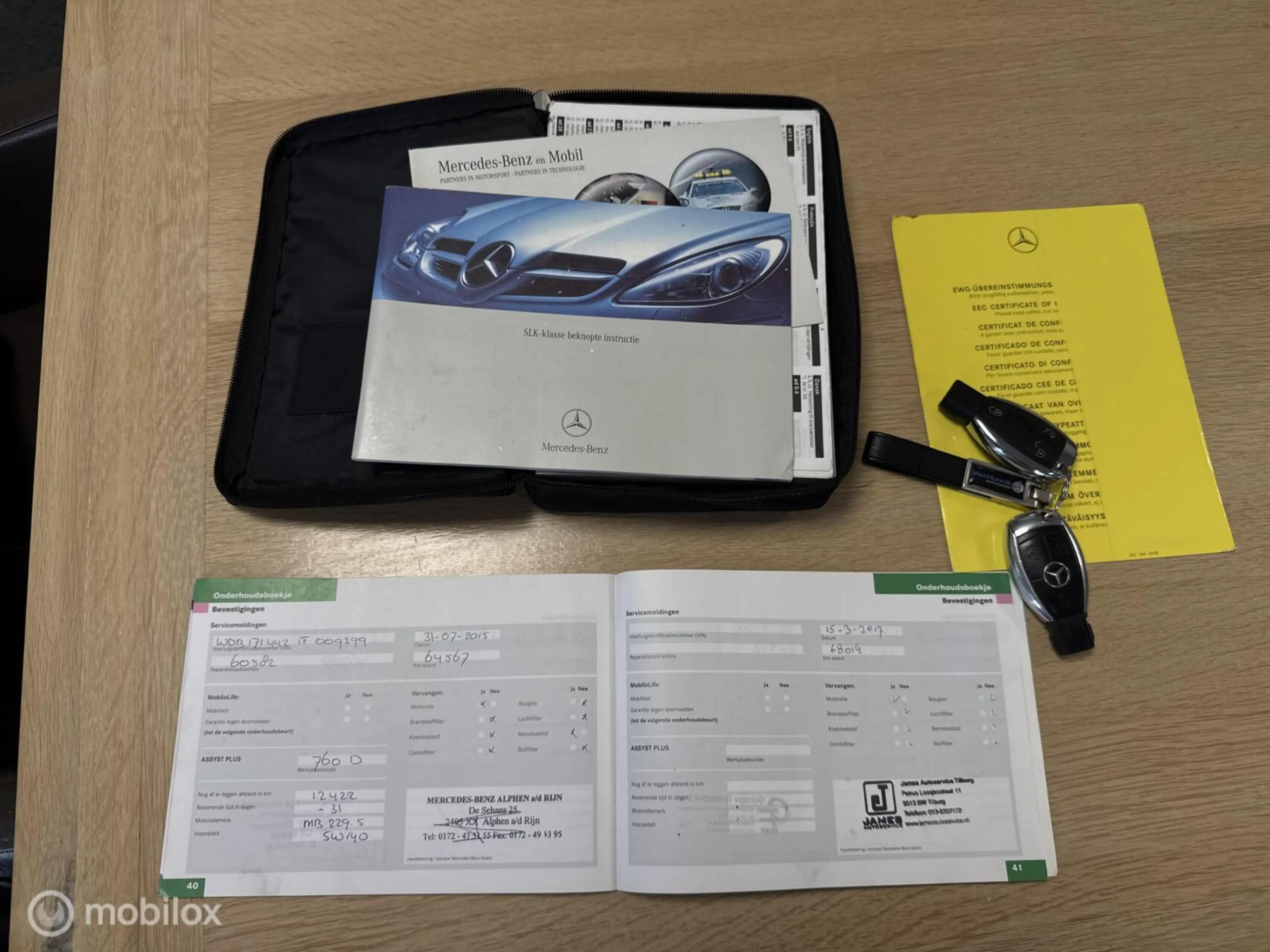 Mercedes-Benz SLK 200 K Automaat Xenon Navi Cruise NL Auto Leer Nekverwa — photo 15