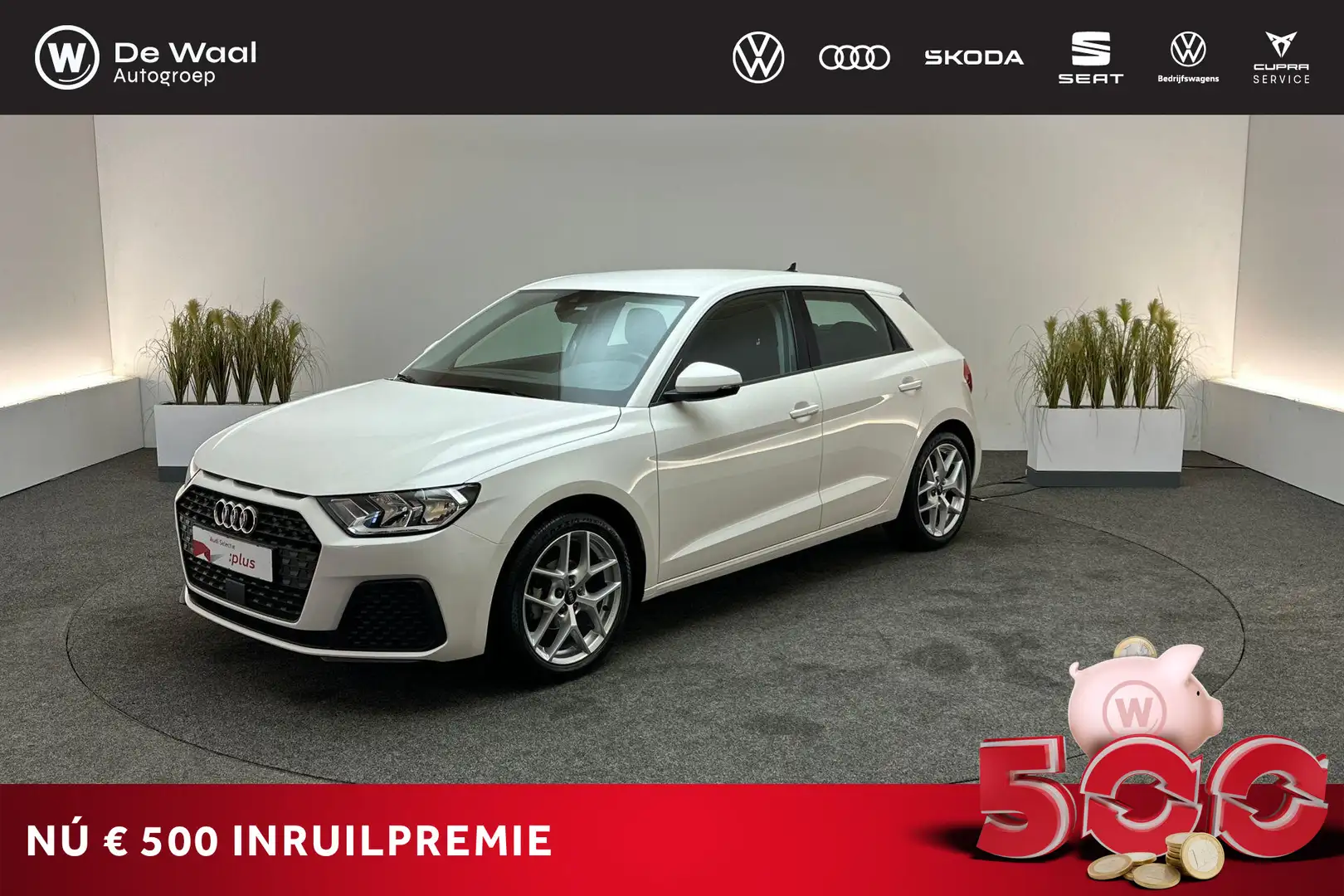 Audi A1 Sportback 25 TFSI 95pk Pro Line |Apple Carplay, Vi Blanc - 1