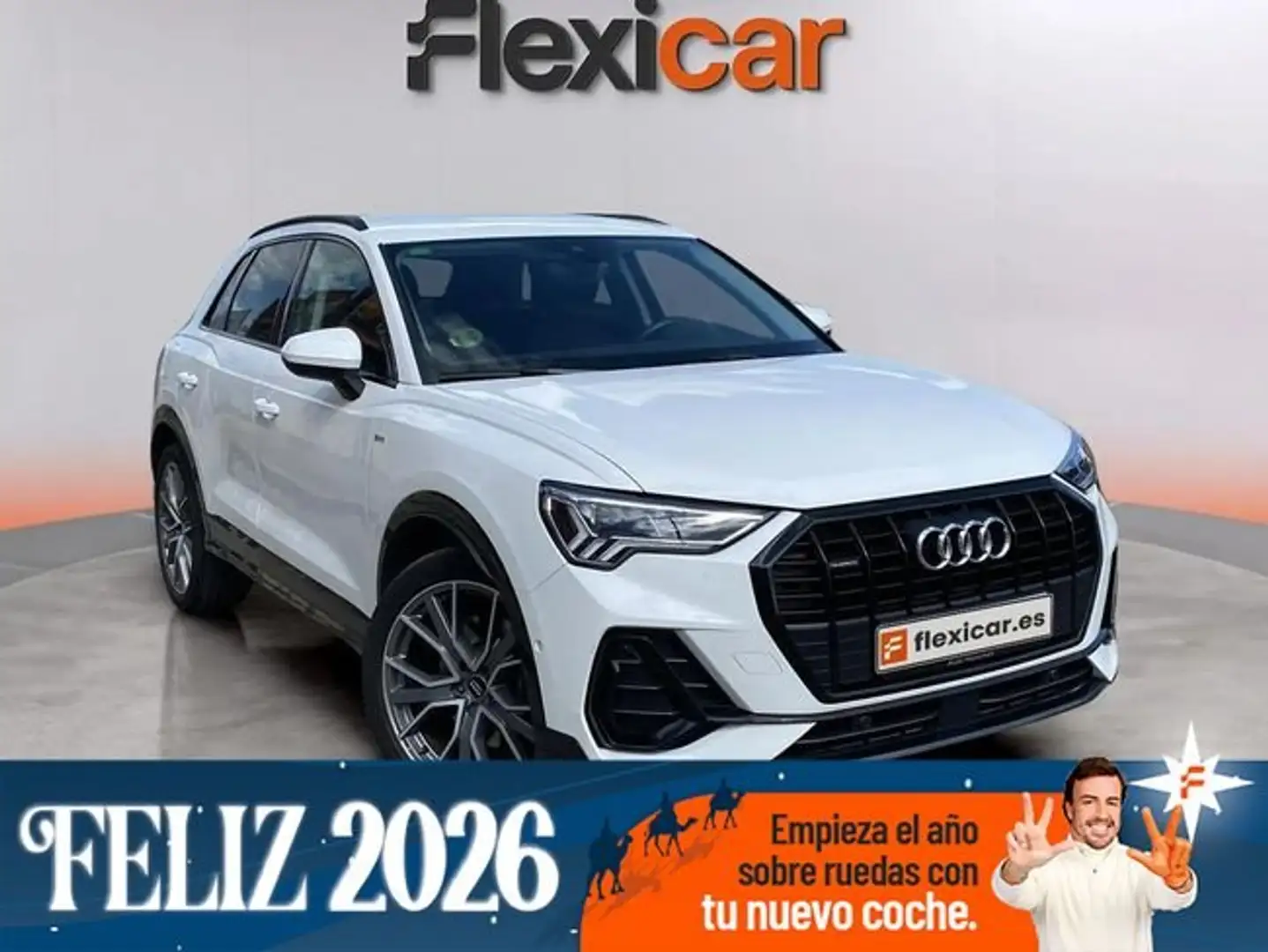 Audi Q3 40 TFSI Black line quattro S tronic Blanc - 1