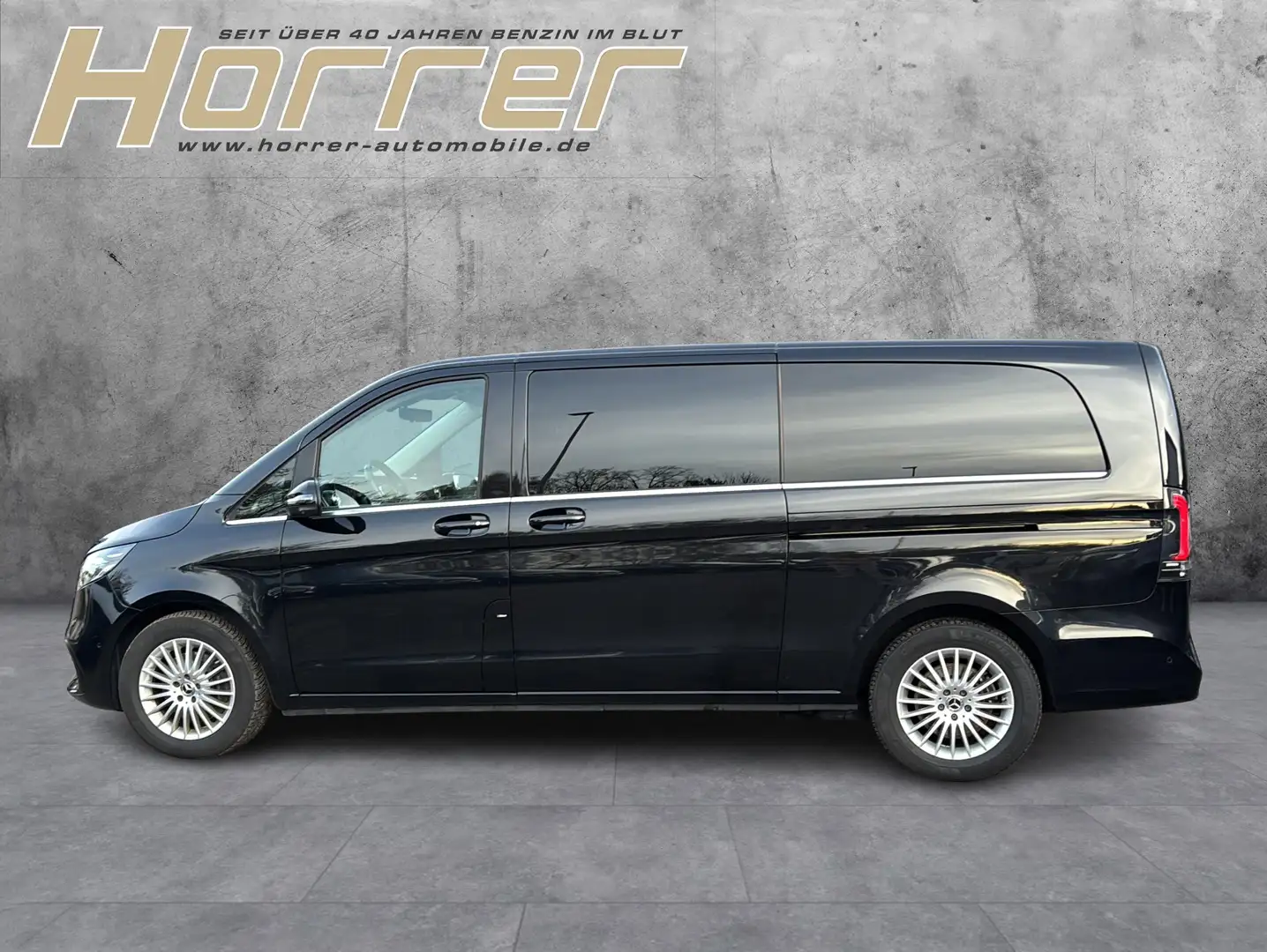 Mercedes-Benz V 300 extralang AVANTGARDE Distr el.Türe Mopf Noir - 2