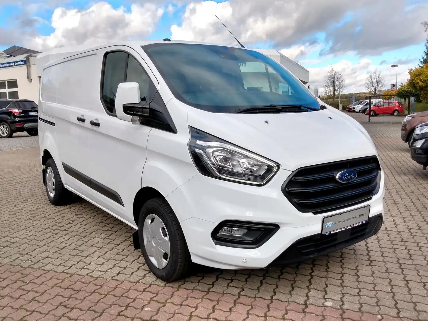 Ford Transit Custom 280 L1H1 Trend - AHK,PDC, Beh.Frontsch.,Tempomat Blanc - 1