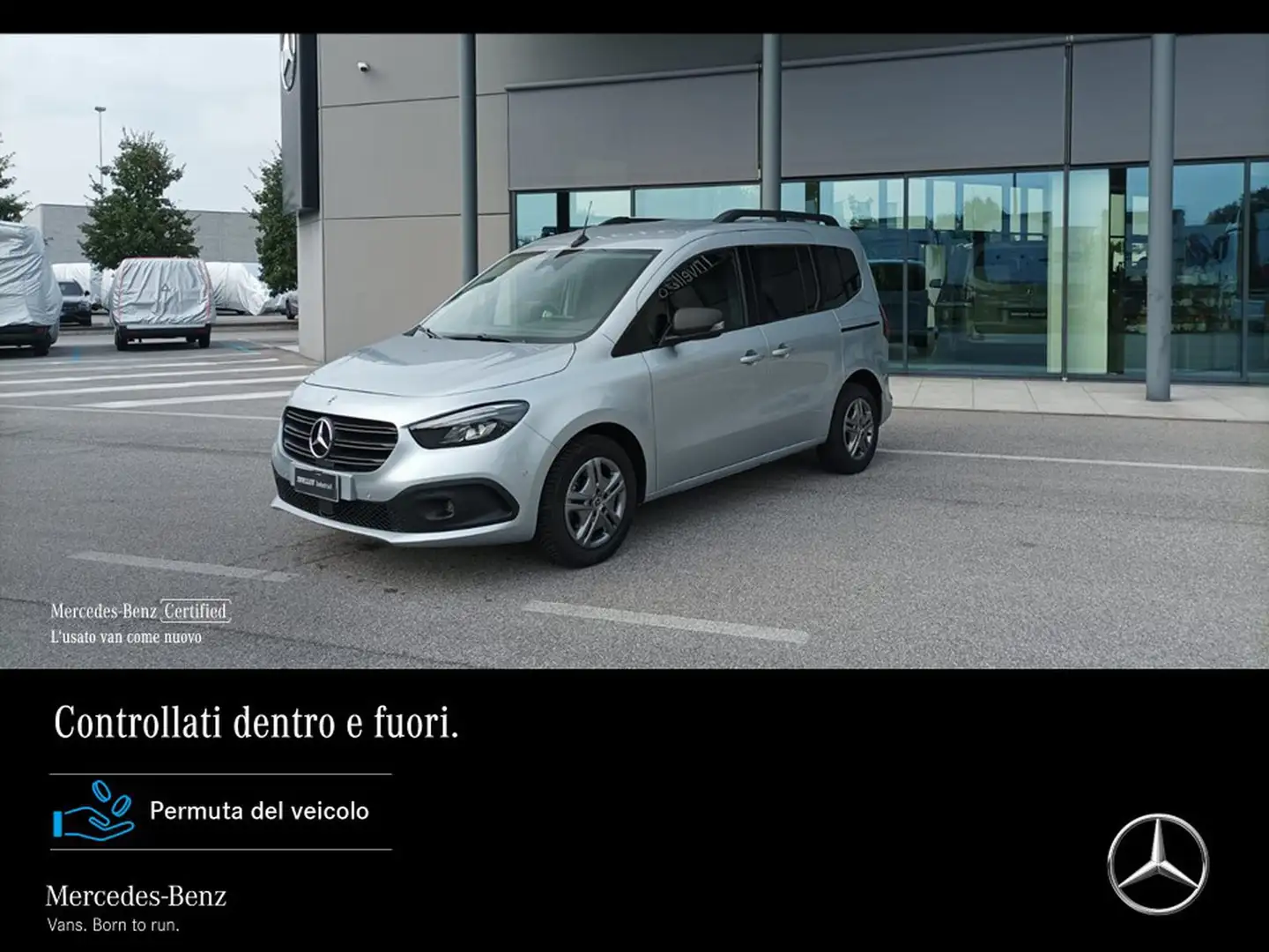 Mercedes-Benz Citan tourer long 110 cdi pro Argento - 1