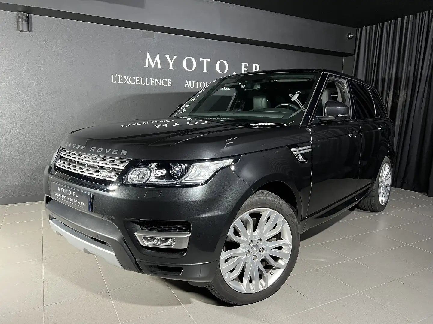 Land Rover Range Rover Sport SDV6 3.0 306CH AUTOBIOGRAPHY DYNAMIC Gris - 2