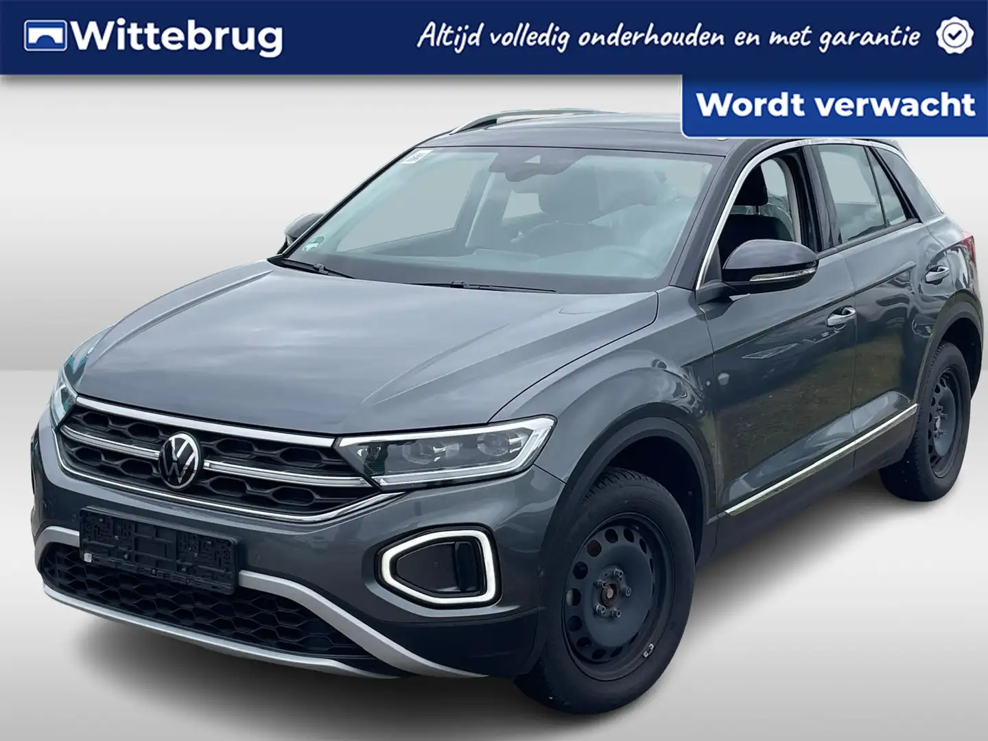 Volkswagen T-Roc 1.5 TSI 150pk DSG Style / Panoramadak / Digital Co Grigio - 1