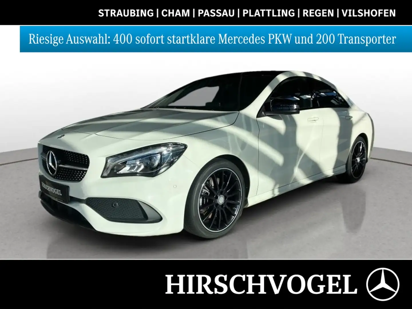 Mercedes-Benz CLA 220 d 4M AMG-Line+Night+Pano+Navi+LED+Memory Weiß - 1